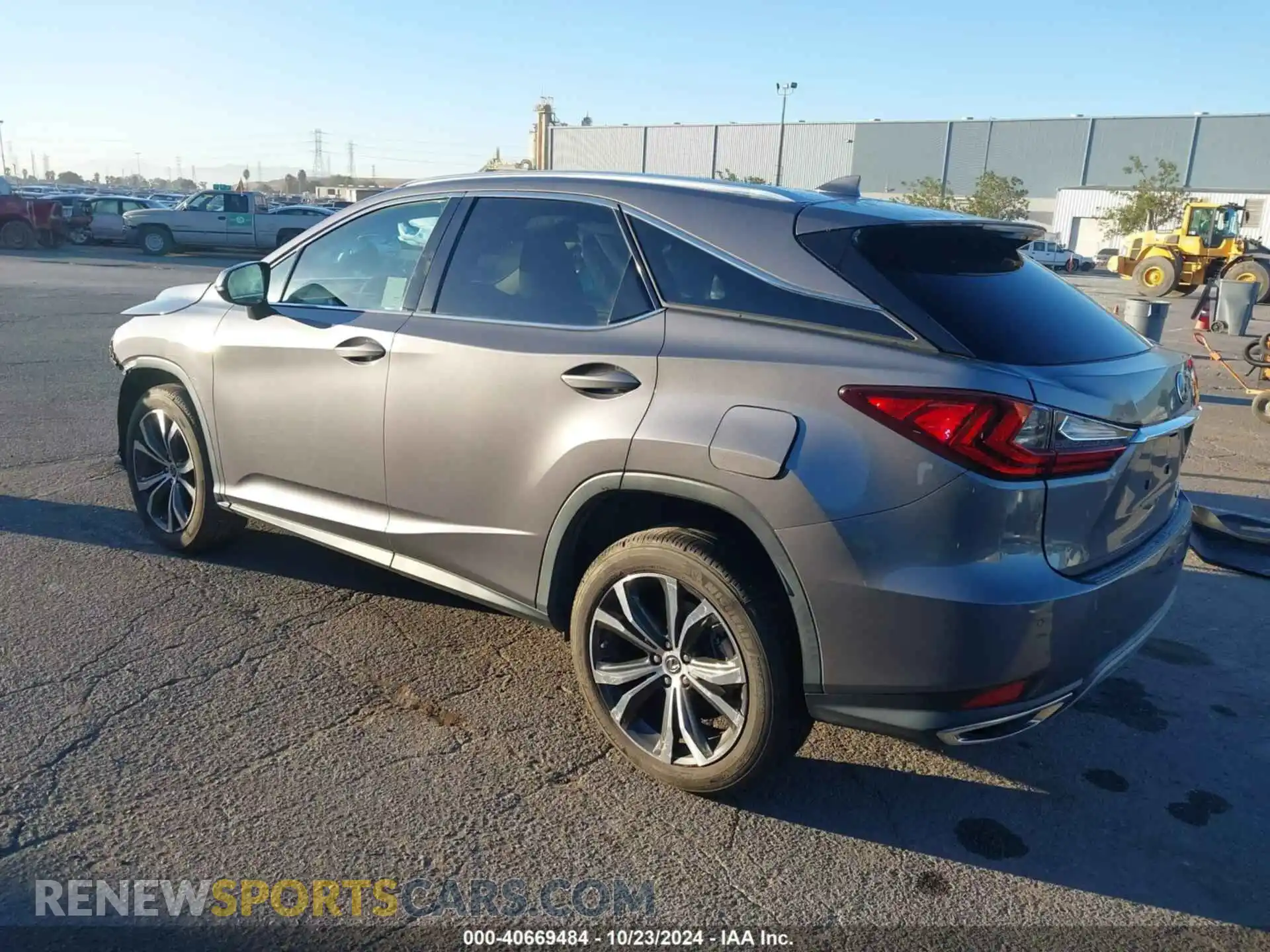 3 Photograph of a damaged car 2T2HZMDA9LC230905 LEXUS RX 350 2020
