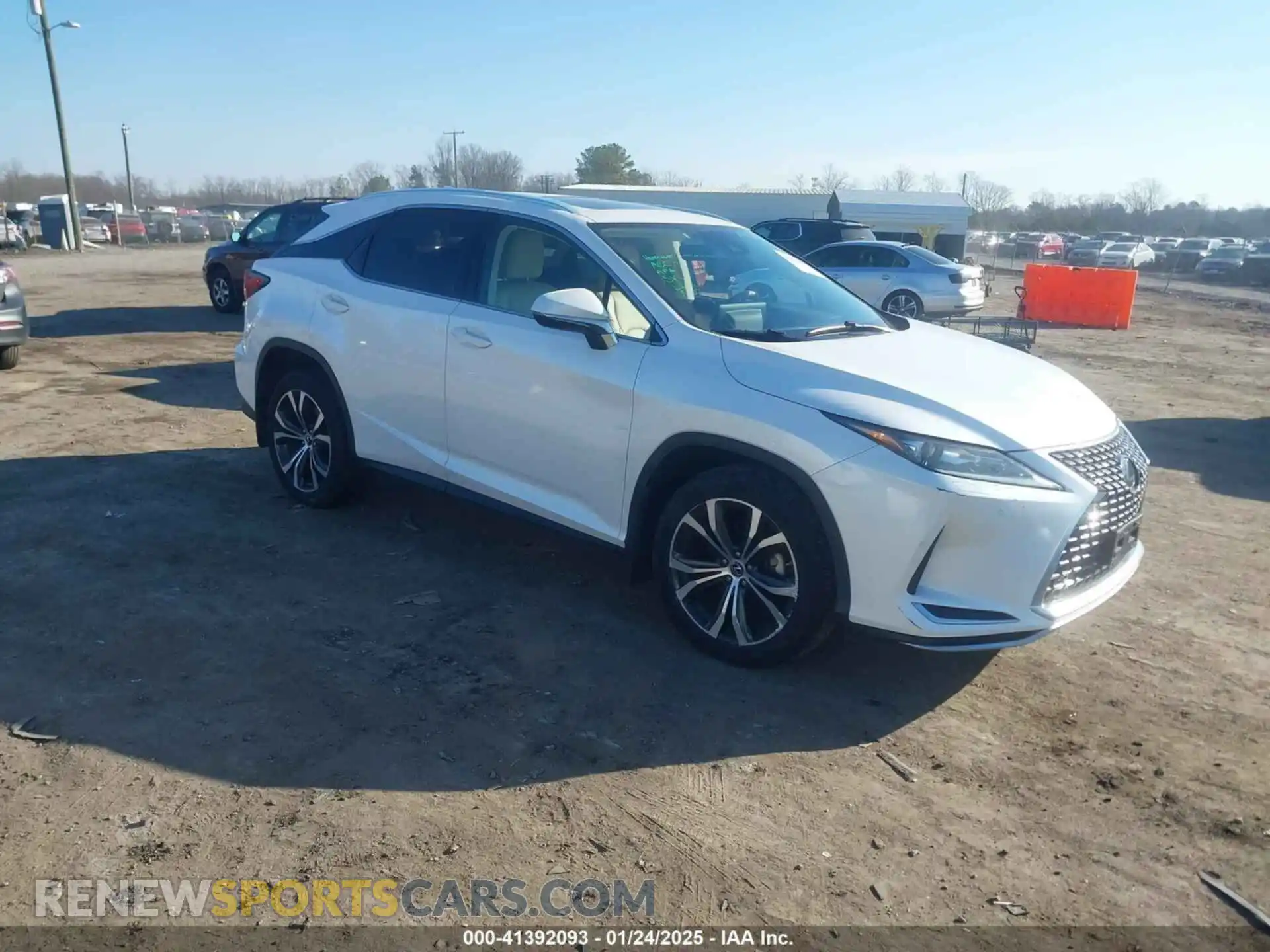 1 Photograph of a damaged car 2T2HZMDA9LC253889 LEXUS RX 350 2020
