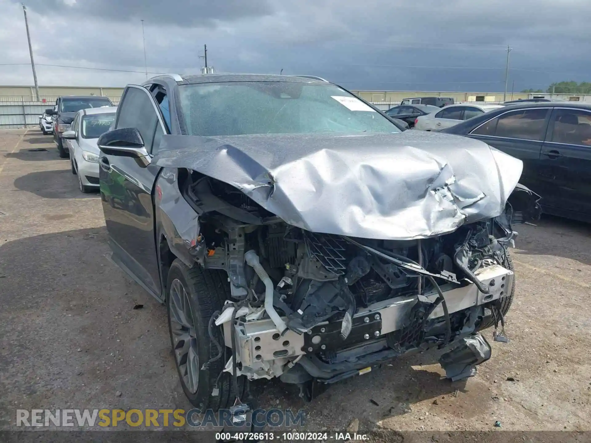 1 Photograph of a damaged car 2T2YZMDA7LC231700 LEXUS RX 350 2020