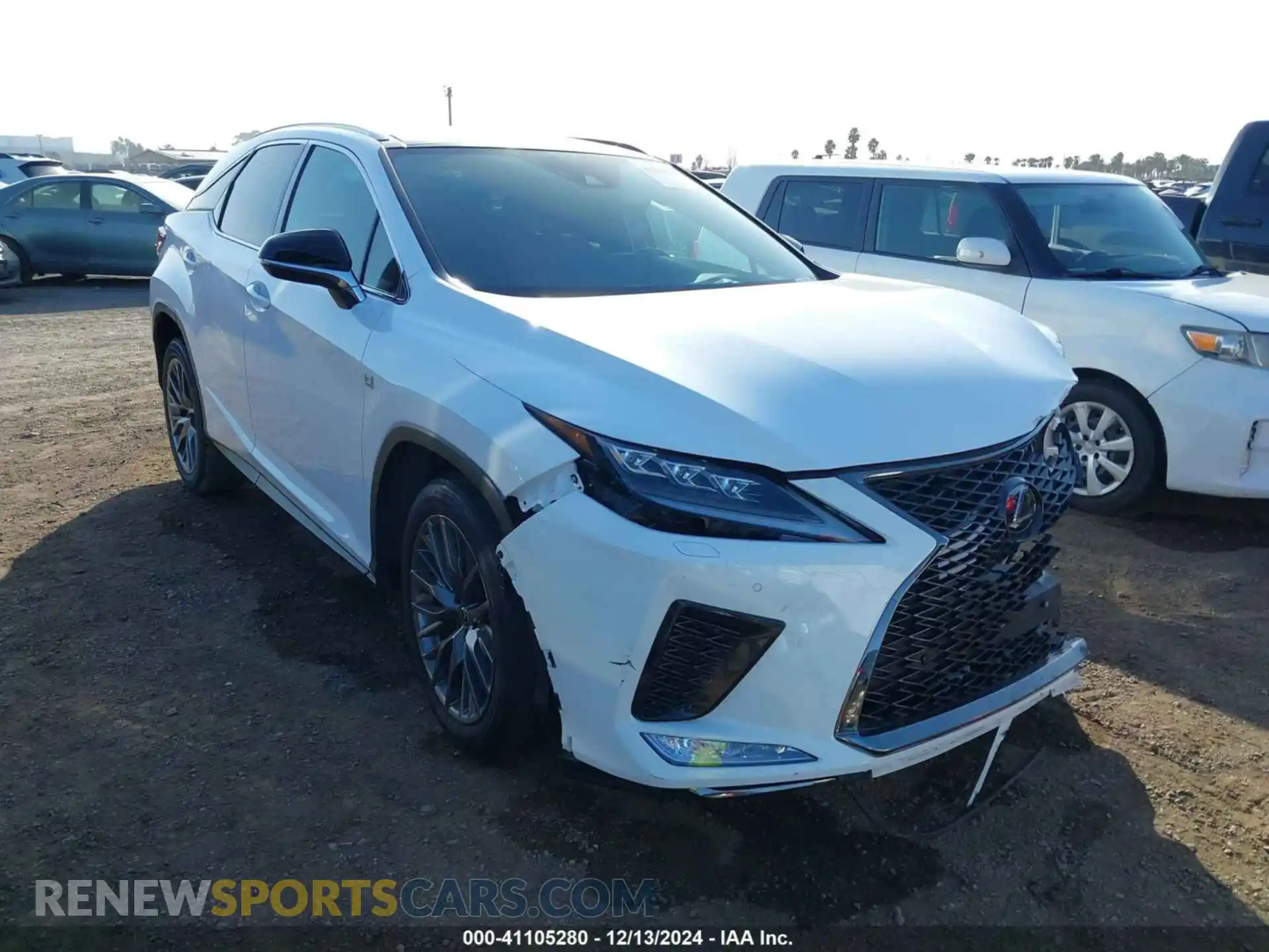 1 fotografías del automóvil dañado 2T2YZMDA8LC242611 LEXUS RX 350 2020