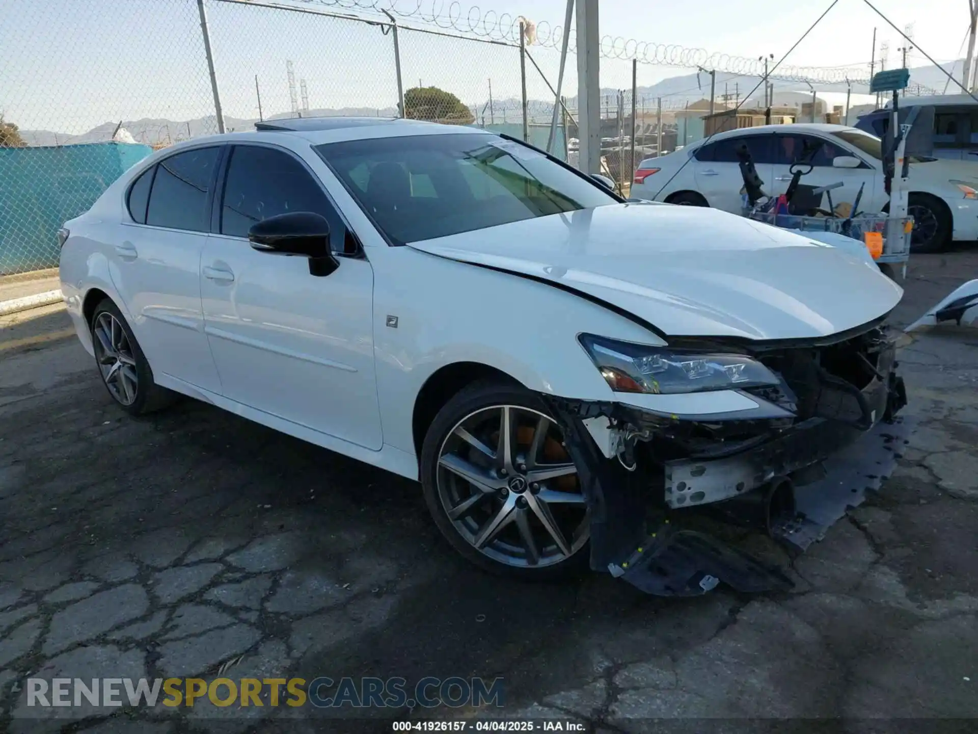1 Photograph of a damaged car 2T2YZMDAXLC223834 LEXUS RX 350 2020