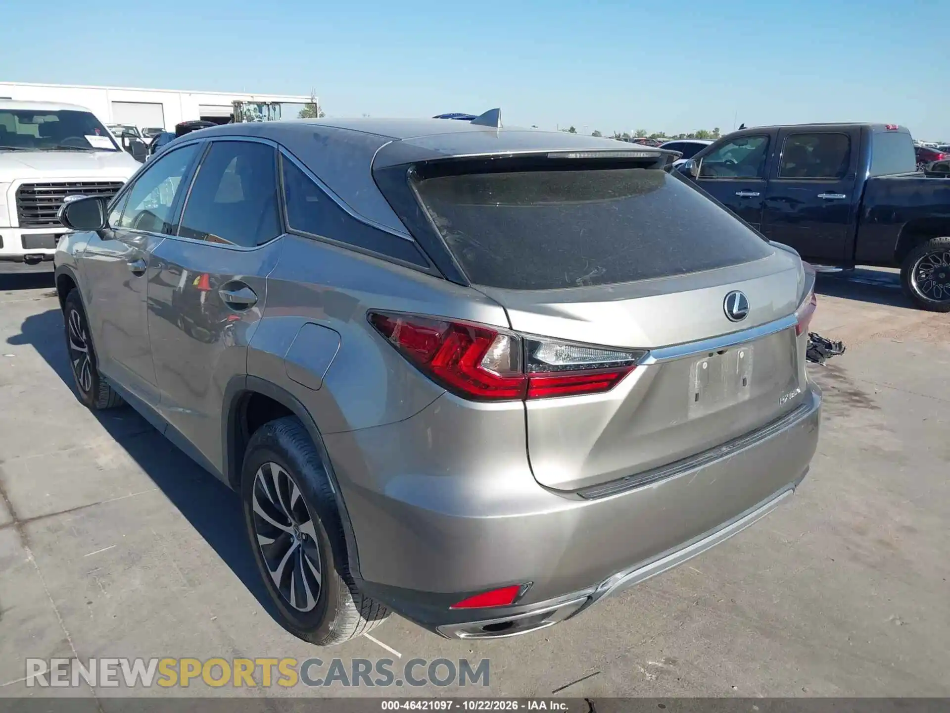 3 Photograph of a damaged car 2T2AZMAA2MC197933 LEXUS RX 350 2021