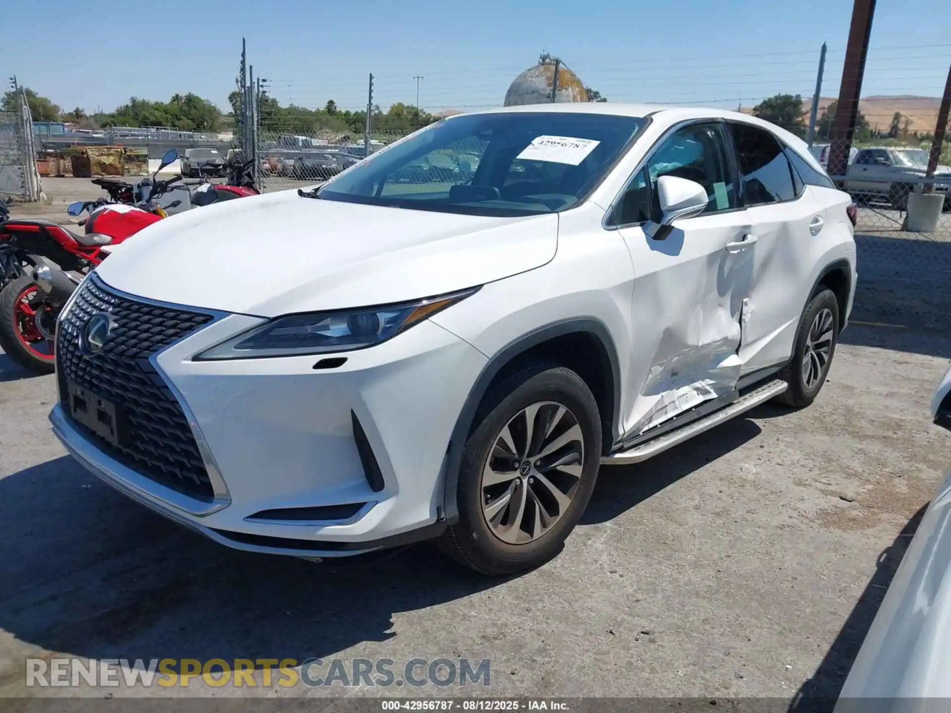 2 Photograph of a damaged car 2T2AZMDA1MC304790 LEXUS RX 350 2021