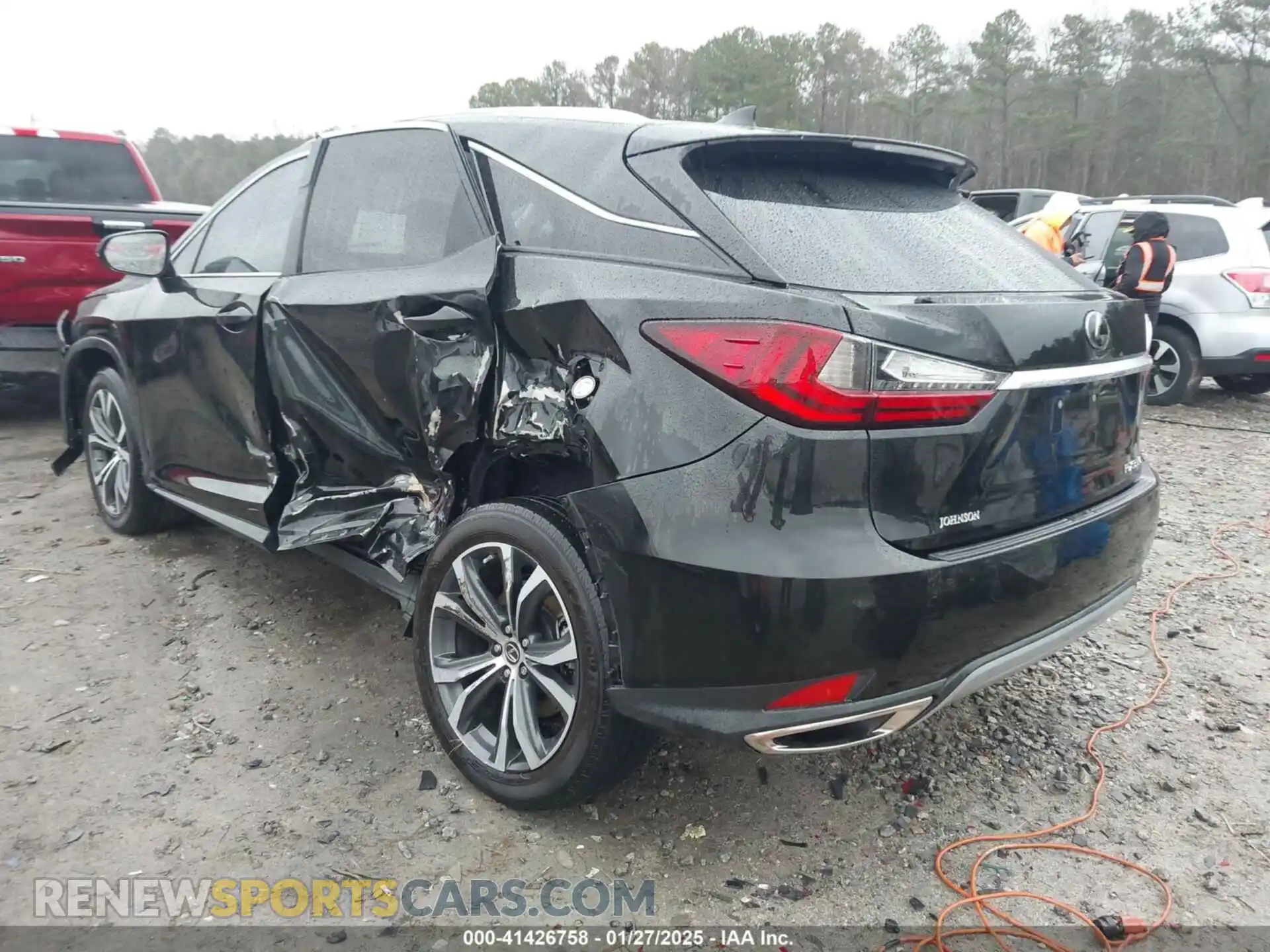3 Photograph of a damaged car 2T2HZMAA0MC201749 LEXUS RX 350 2021