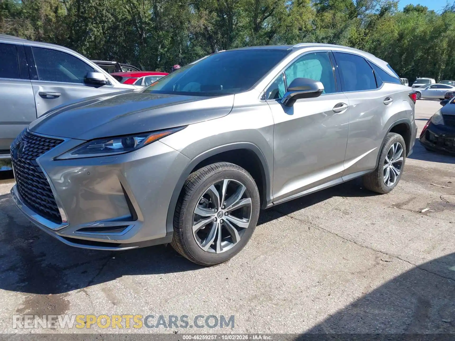 2 Photograph of a damaged car 2T2HZMAA1MC187702 LEXUS RX 350 2021
