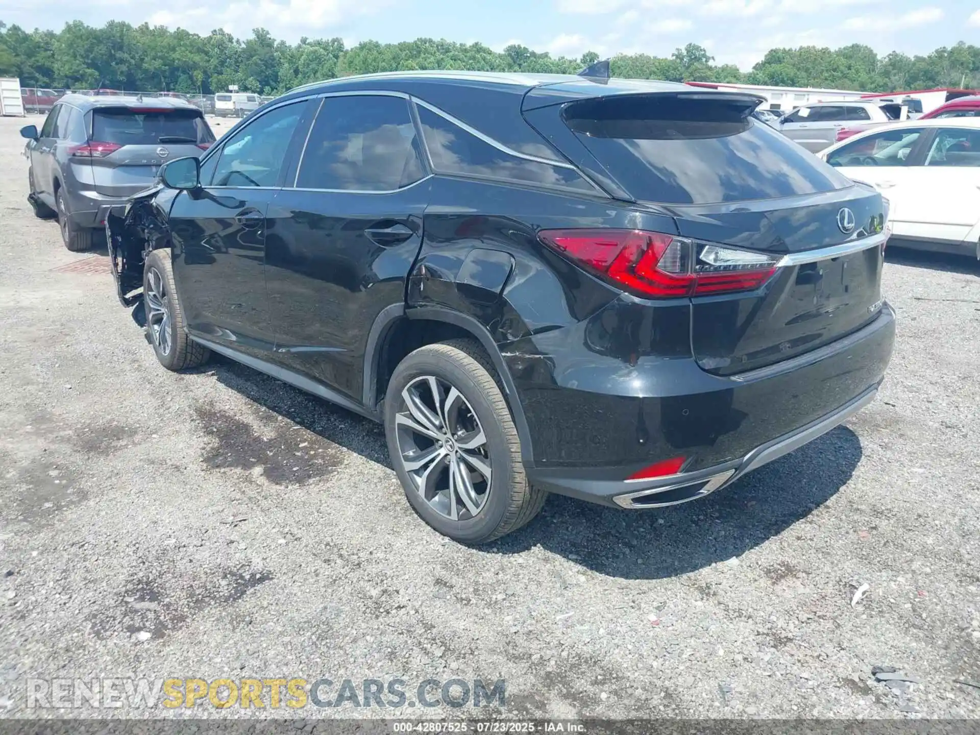 3 Photograph of a damaged car 2T2HZMAA2MC185683 LEXUS RX 350 2021