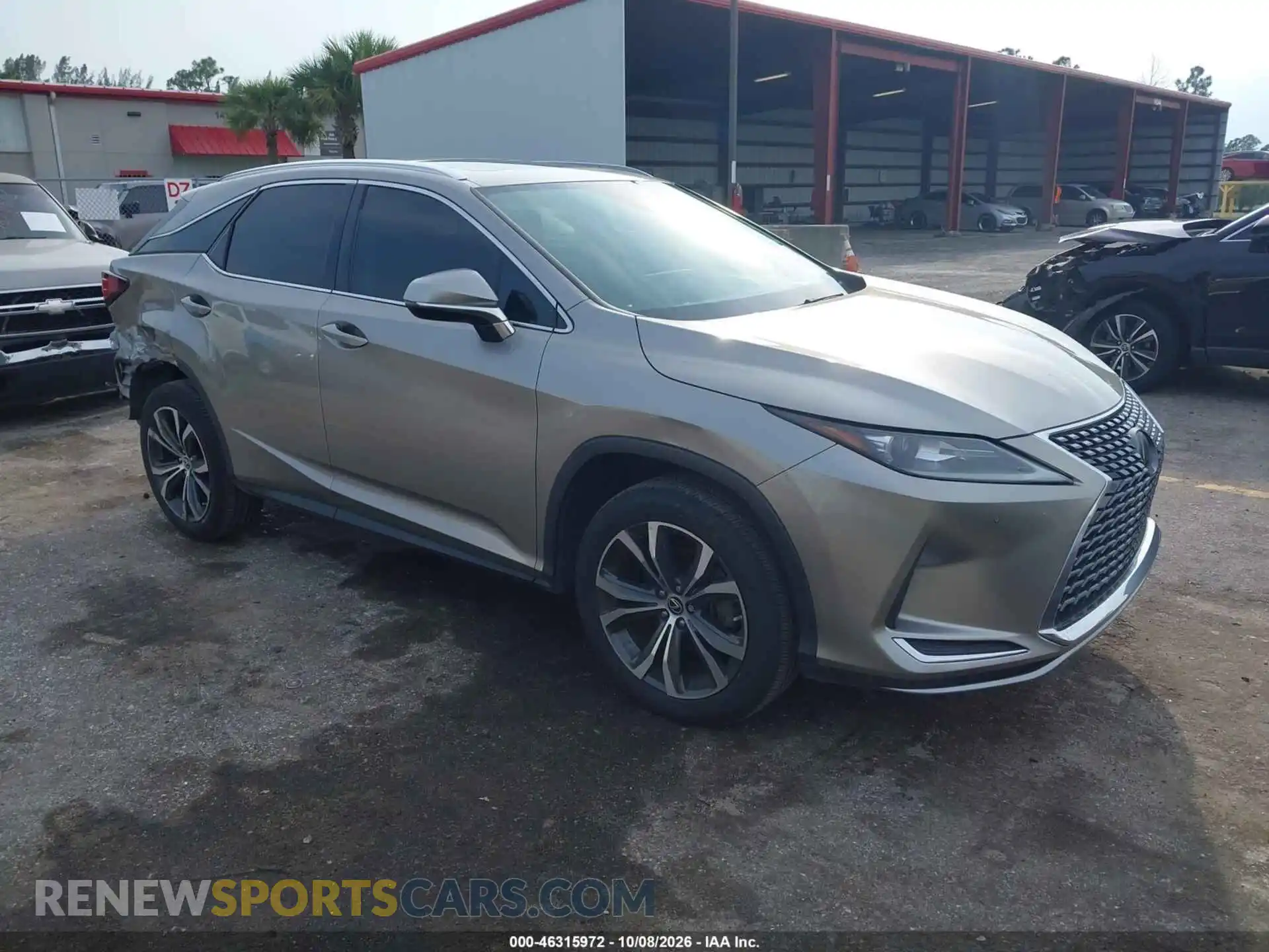 1 Photograph of a damaged car 2T2HZMAA2MC190723 LEXUS RX 350 2021