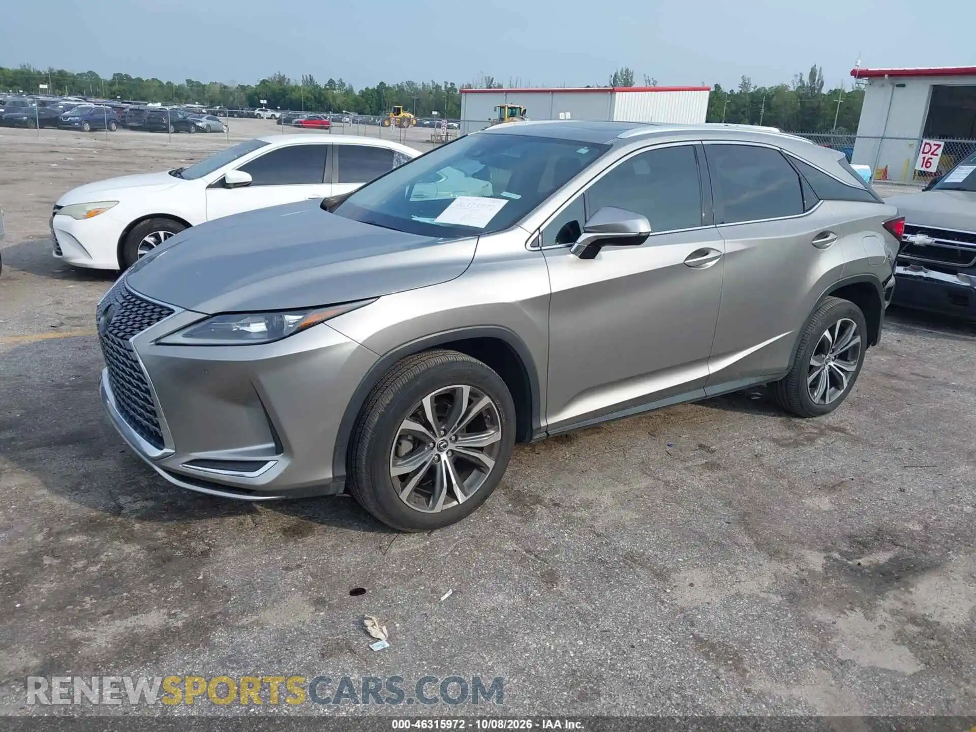 2 Photograph of a damaged car 2T2HZMAA2MC190723 LEXUS RX 350 2021