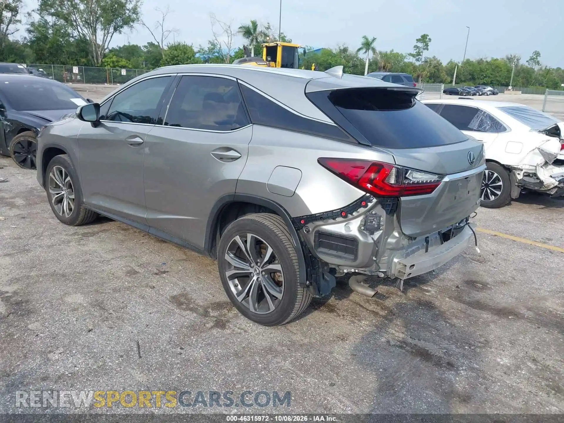 3 Photograph of a damaged car 2T2HZMAA2MC190723 LEXUS RX 350 2021