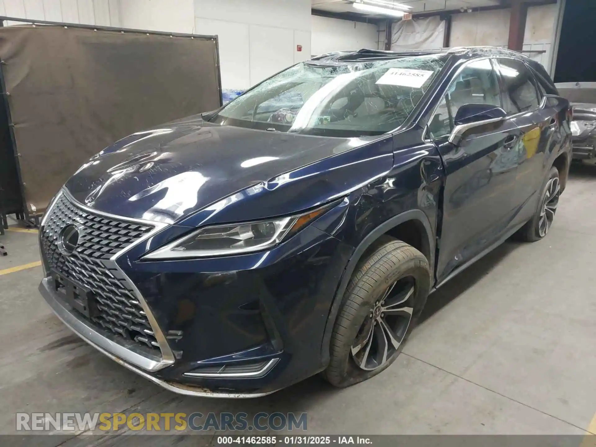 2 Фотография поврежденного автомобиля 2T2HZMAA2MC210565 LEXUS RX 350 2021