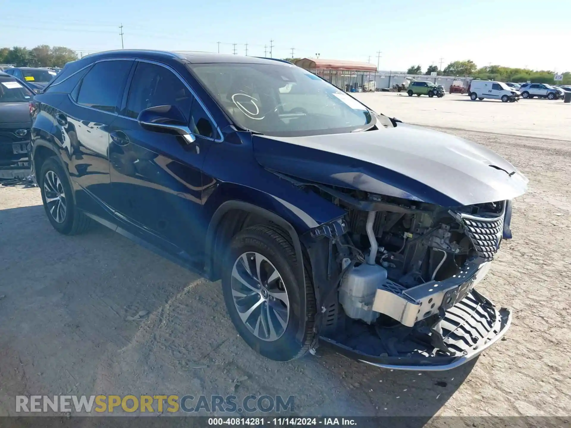1 Photograph of a damaged car 2T2HZMAA2MC211005 LEXUS RX 350 2021