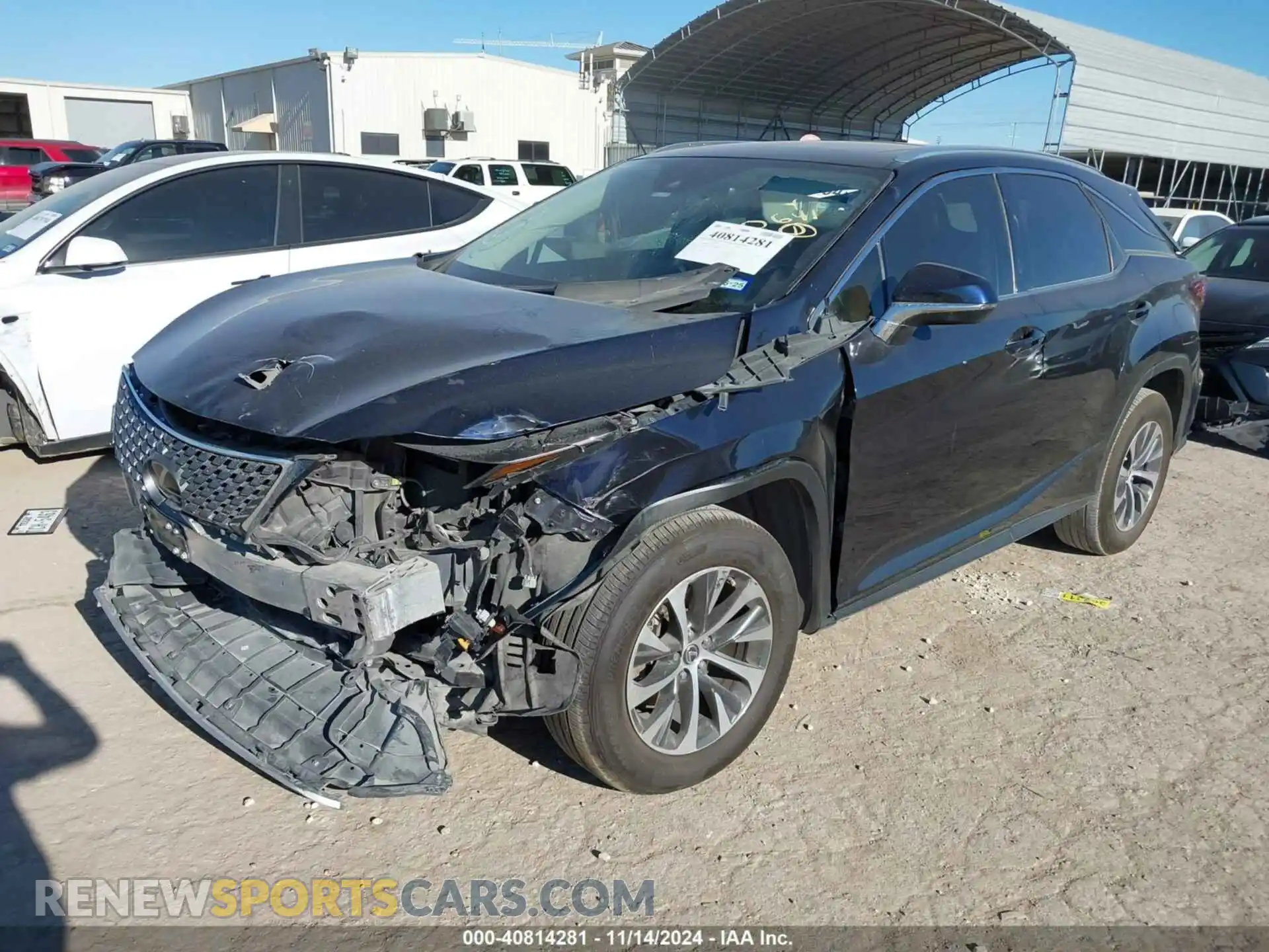 2 Photograph of a damaged car 2T2HZMAA2MC211005 LEXUS RX 350 2021