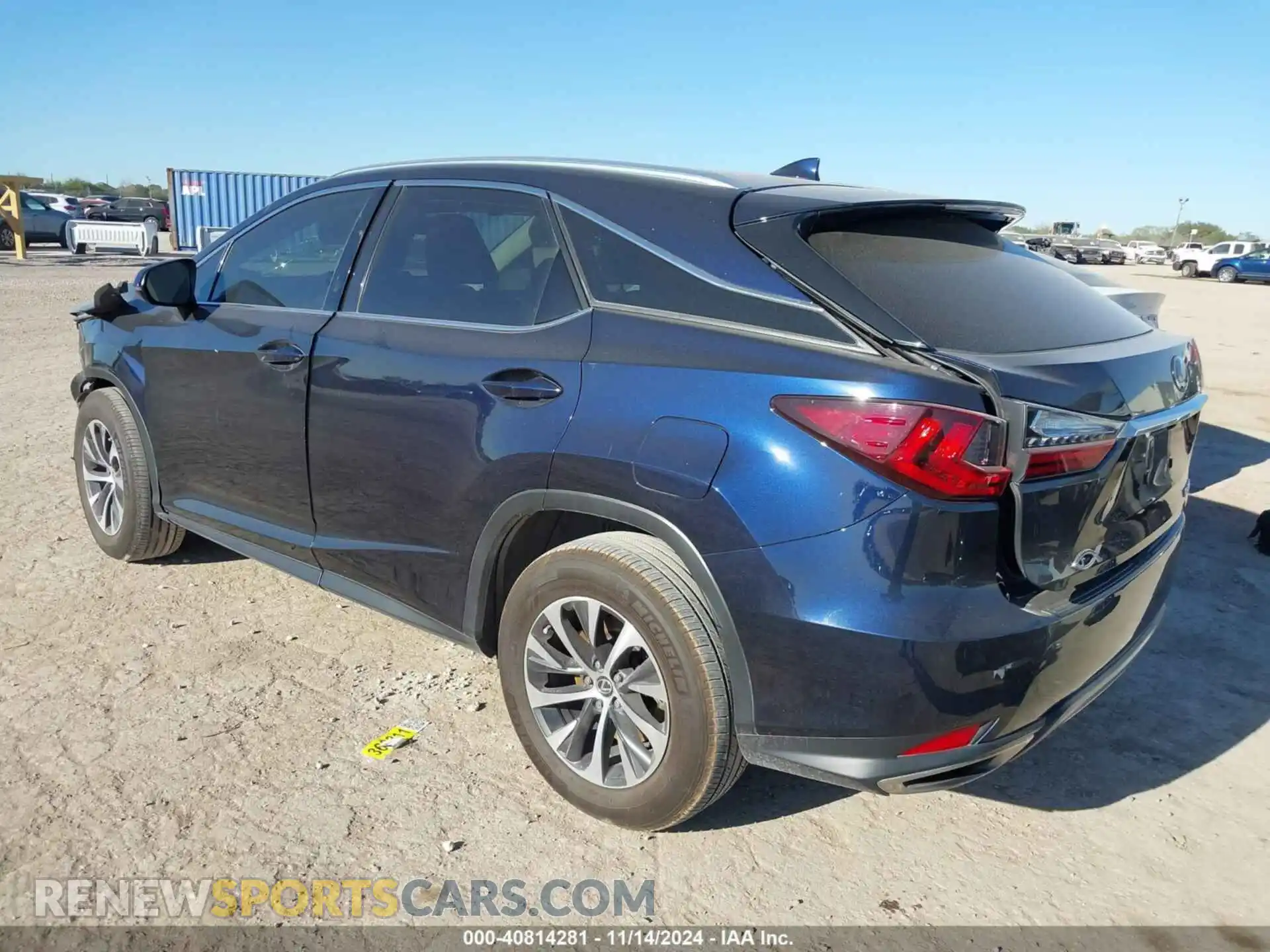 3 Photograph of a damaged car 2T2HZMAA2MC211005 LEXUS RX 350 2021