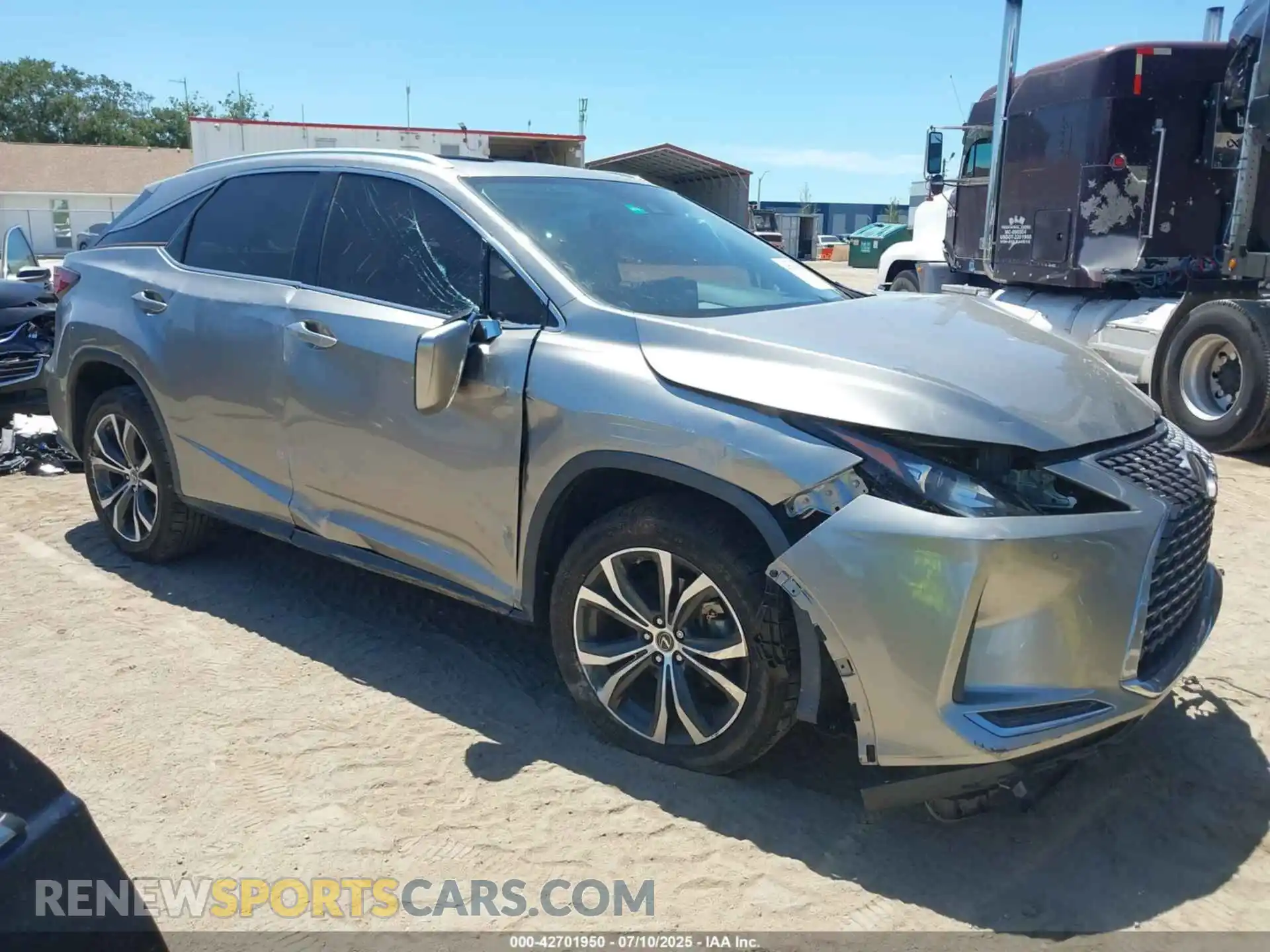 1 Photograph of a damaged car 2T2HZMAA2MC211568 LEXUS RX 350 2021