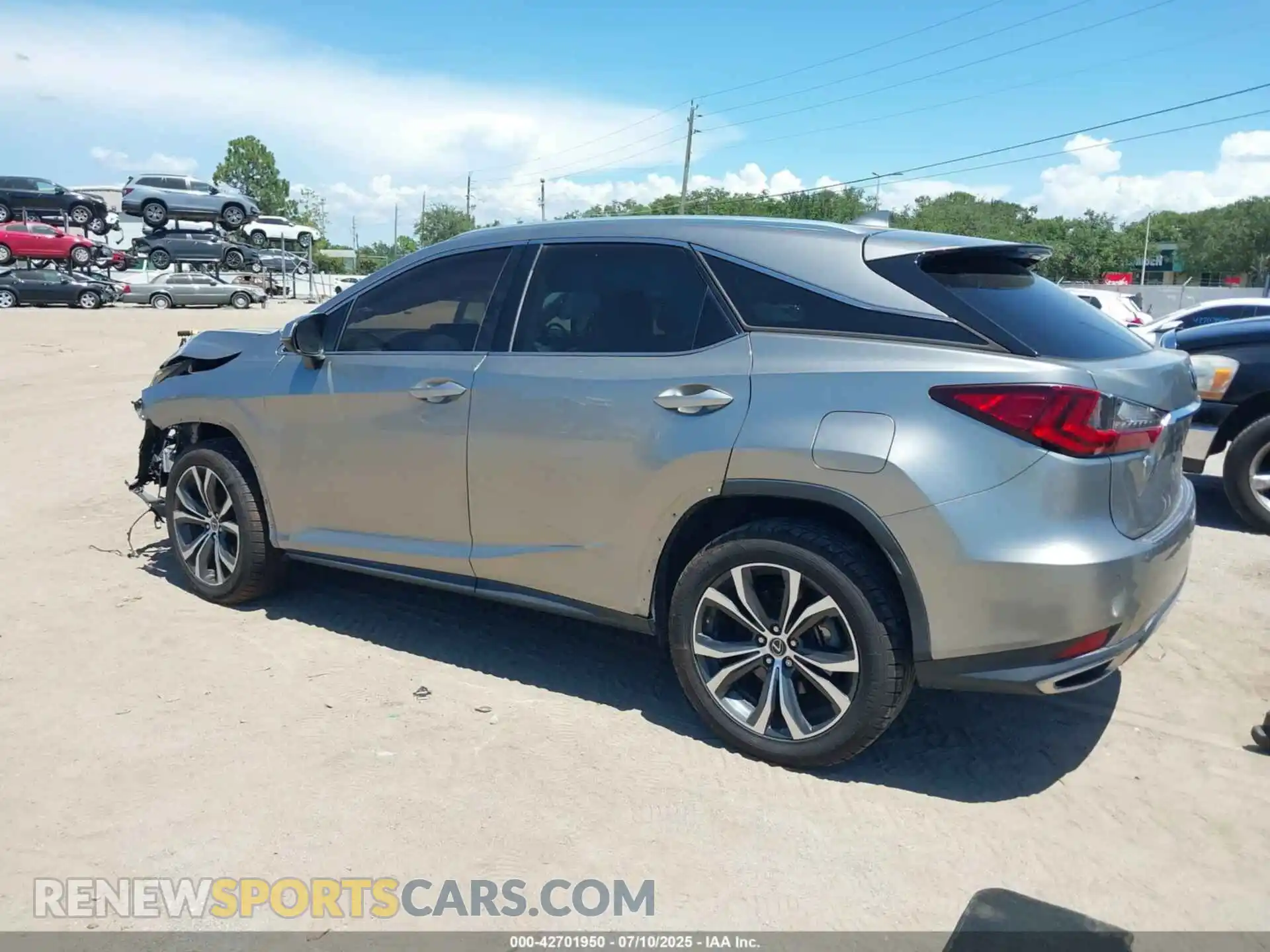 3 Photograph of a damaged car 2T2HZMAA2MC211568 LEXUS RX 350 2021