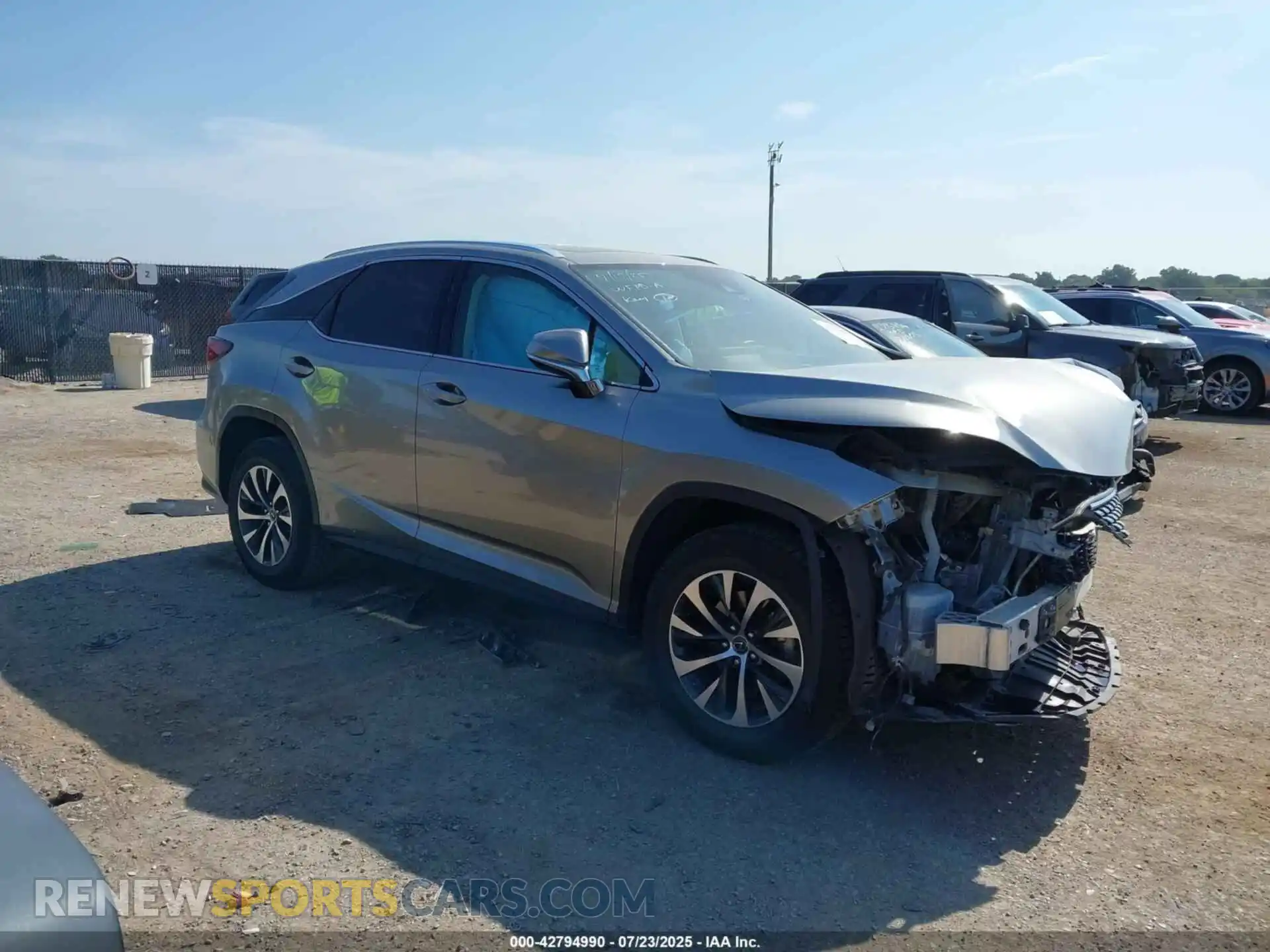 1 Photograph of a damaged car 2T2HZMAA3MC195851 LEXUS RX 350 2021