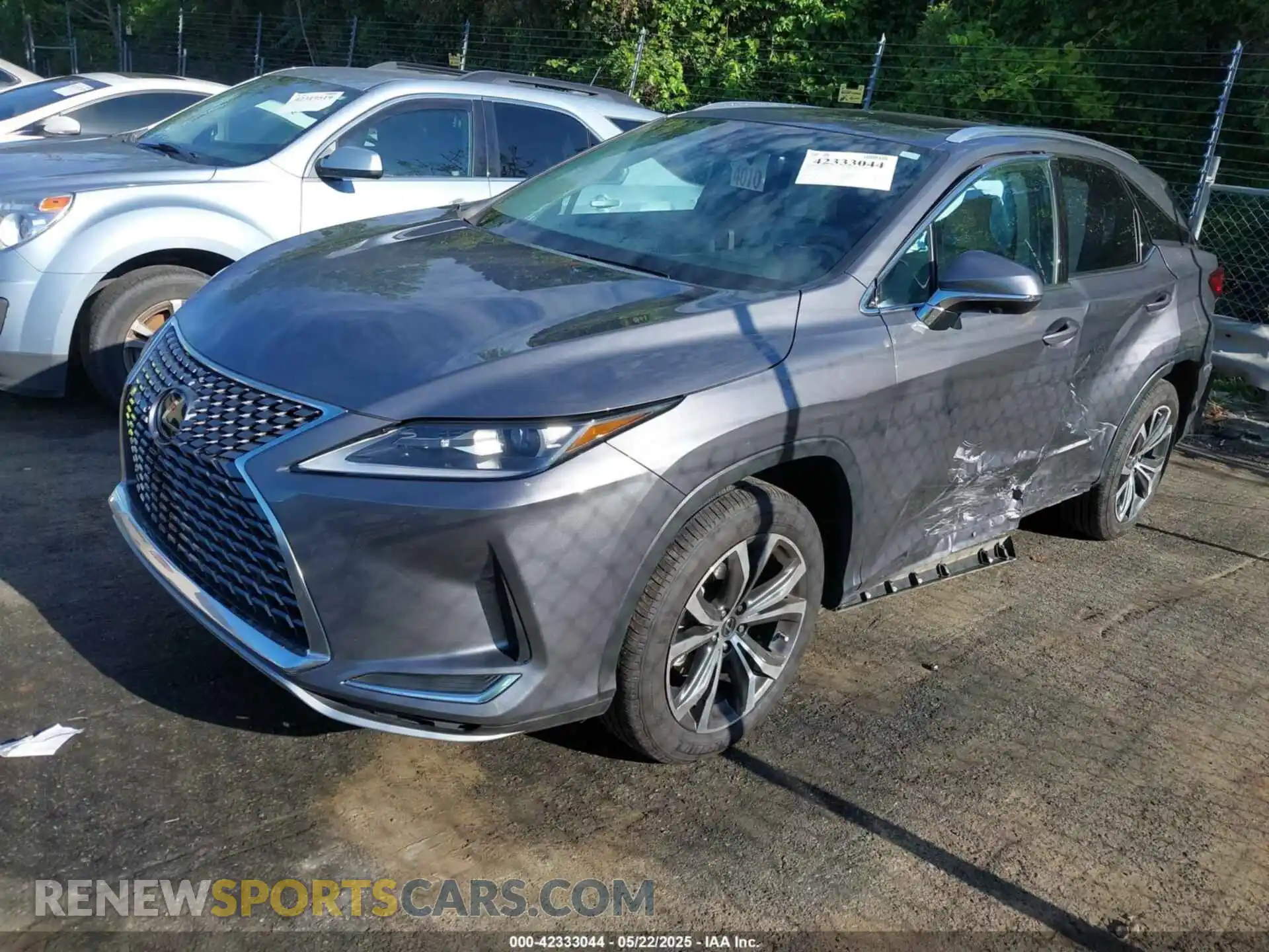 2 Photograph of a damaged car 2T2HZMAA4MC202161 LEXUS RX 350 2021