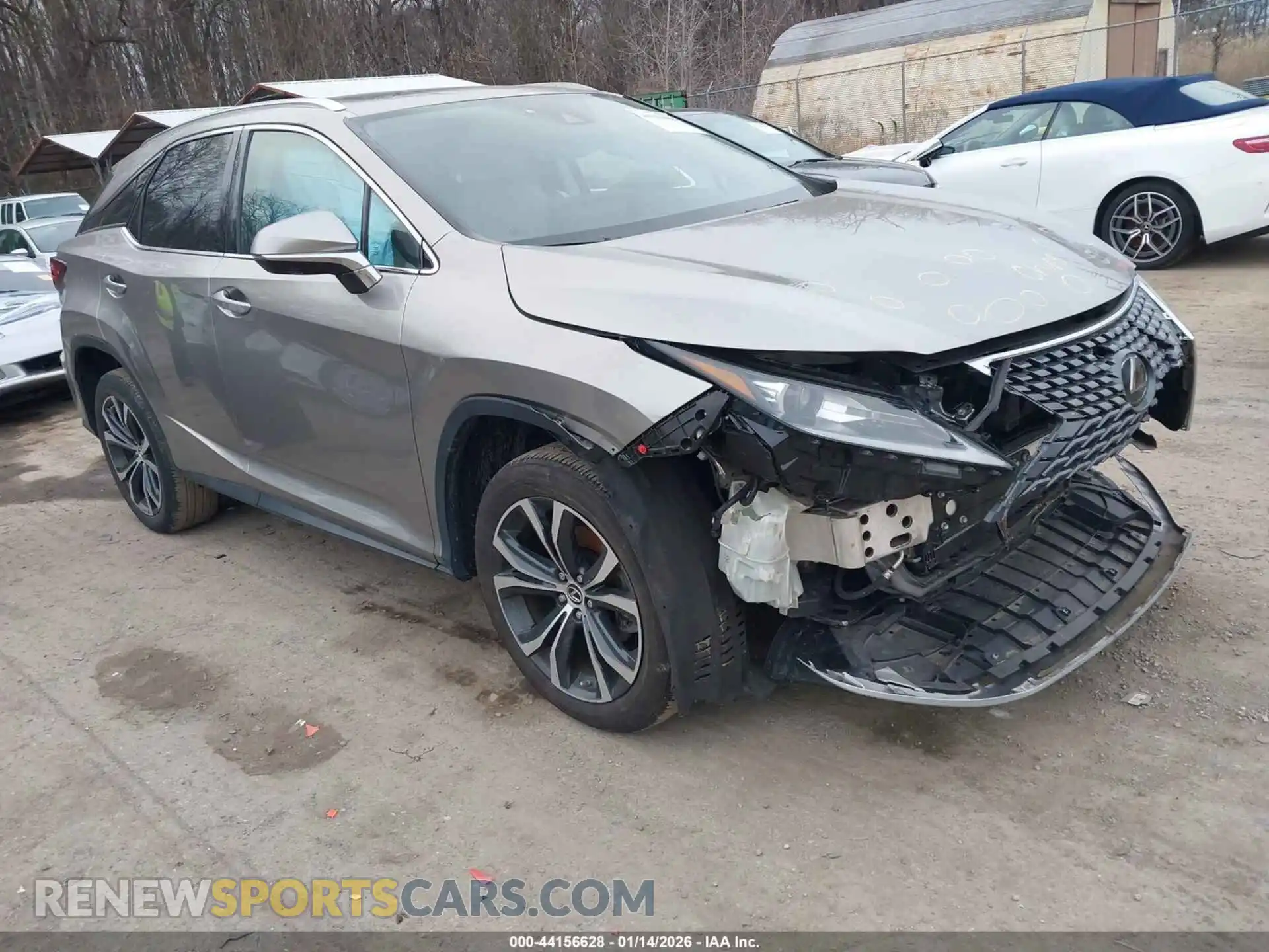 1 Photograph of a damaged car 2T2HZMAA4MC212771 LEXUS RX 350 2021