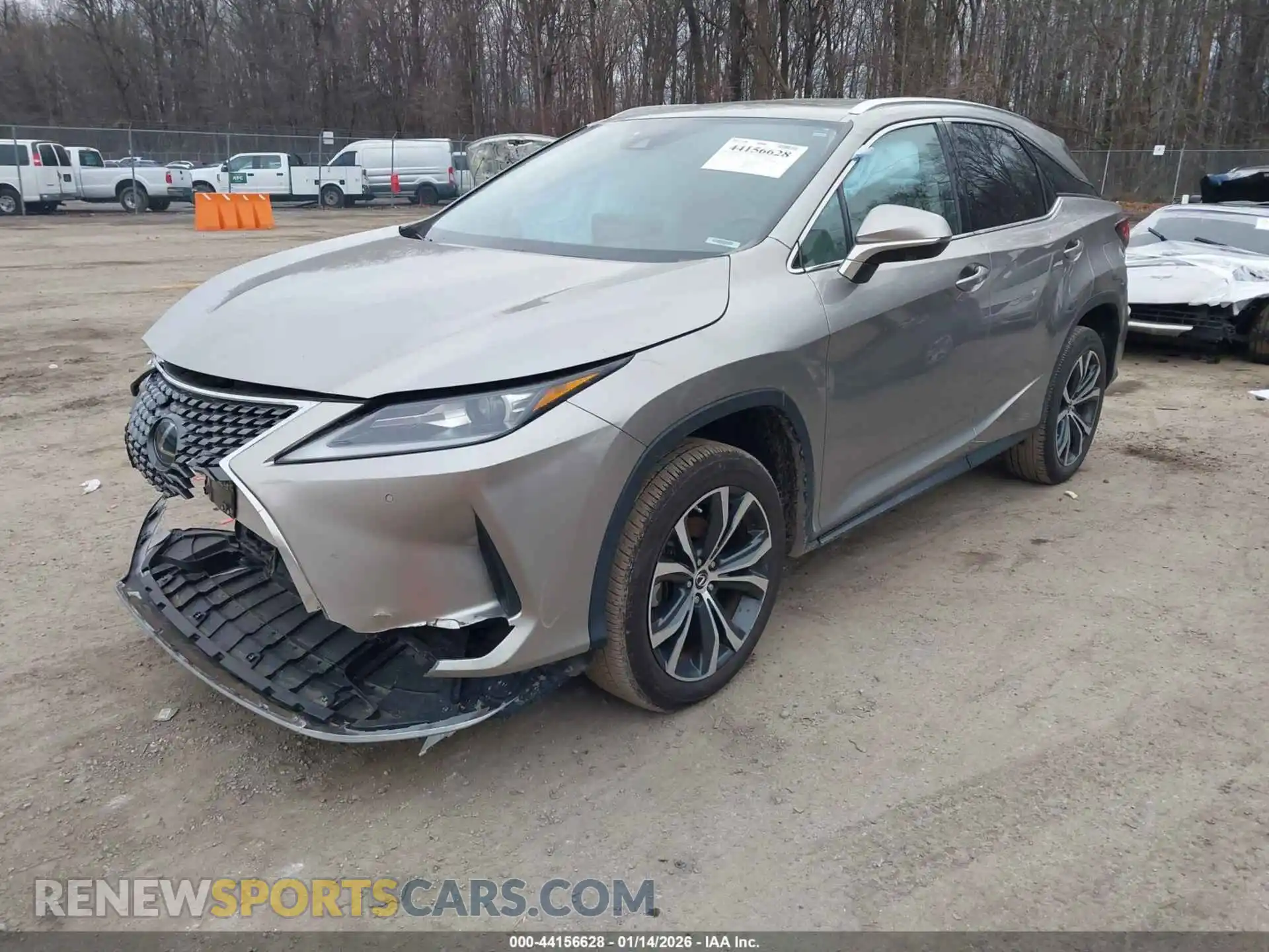 2 Photograph of a damaged car 2T2HZMAA4MC212771 LEXUS RX 350 2021