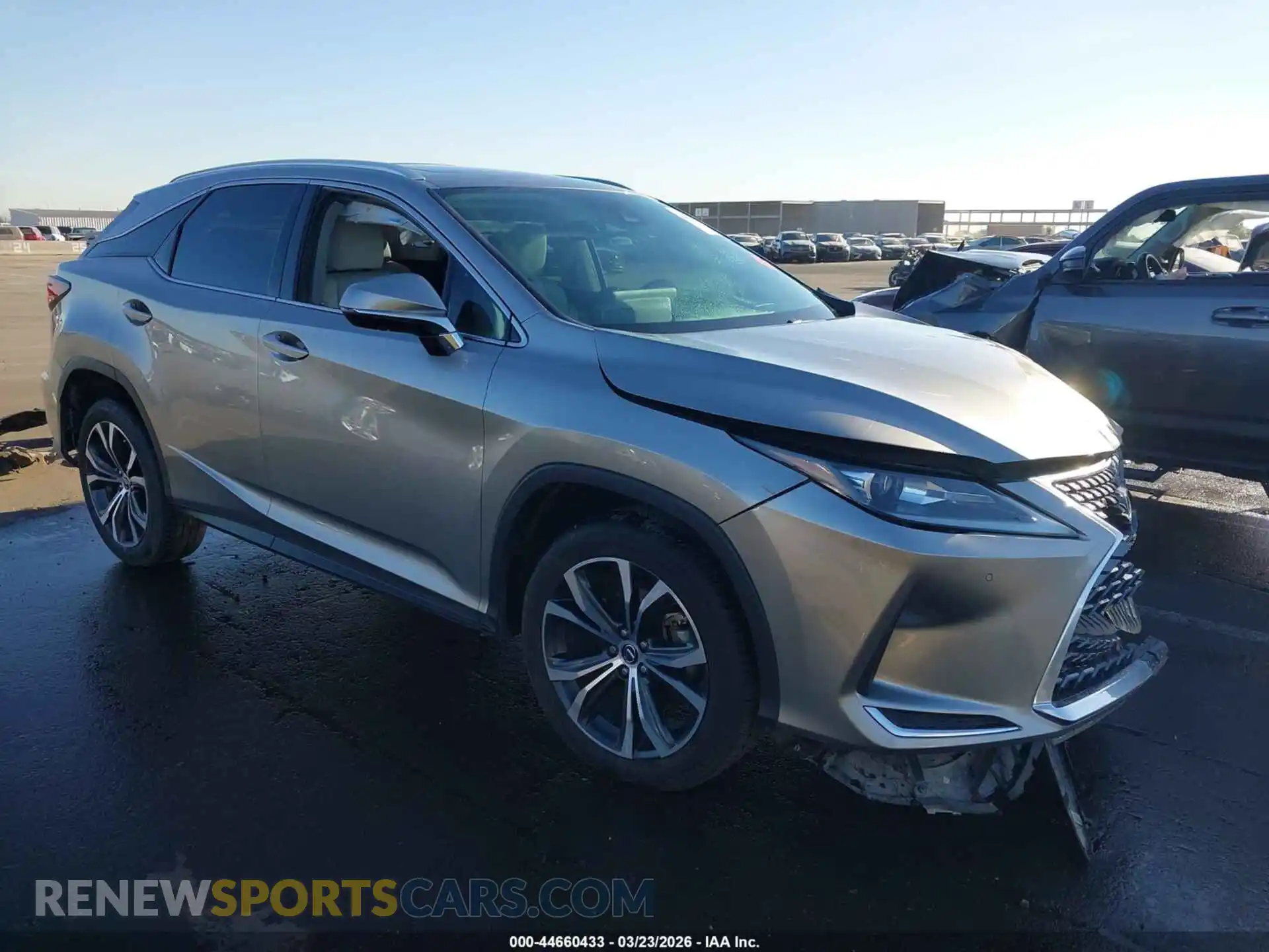 1 Photograph of a damaged car 2T2HZMAA4MC215654 LEXUS RX 350 2021