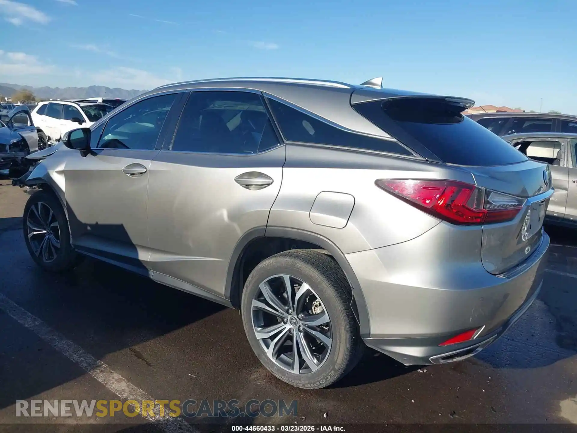 3 Photograph of a damaged car 2T2HZMAA4MC215654 LEXUS RX 350 2021