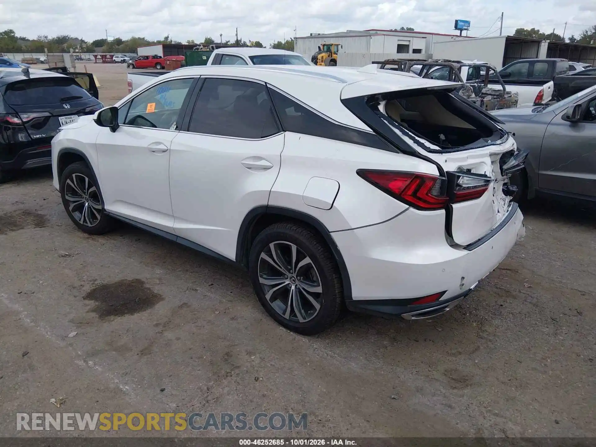 3 Photograph of a damaged car 2T2HZMAA5MC191235 LEXUS RX 350 2021