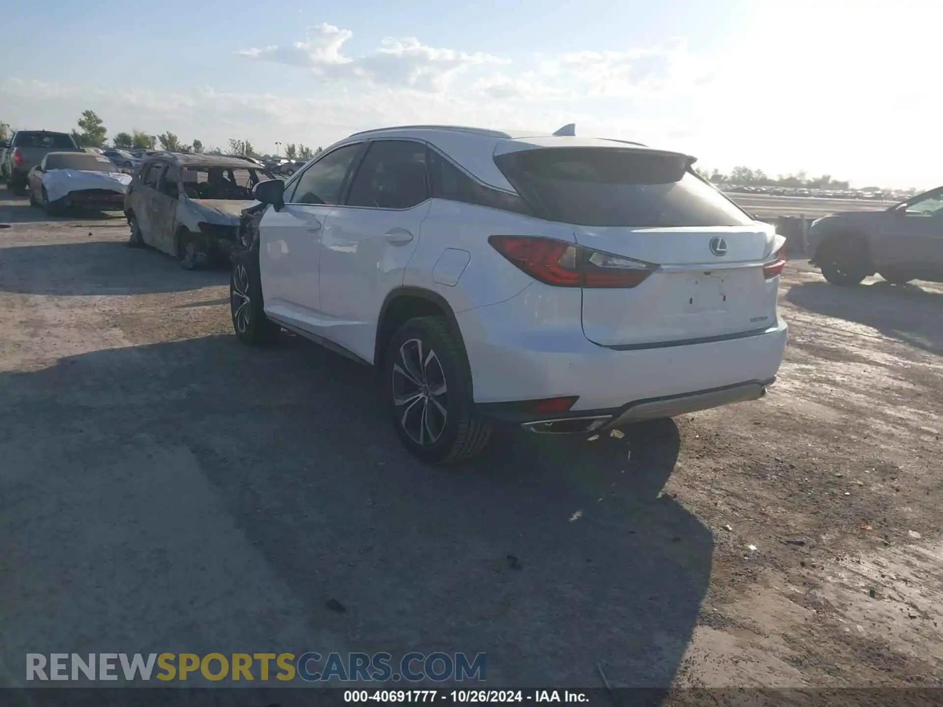 3 Photograph of a damaged car 2T2HZMAA5MC198167 LEXUS RX 350 2021