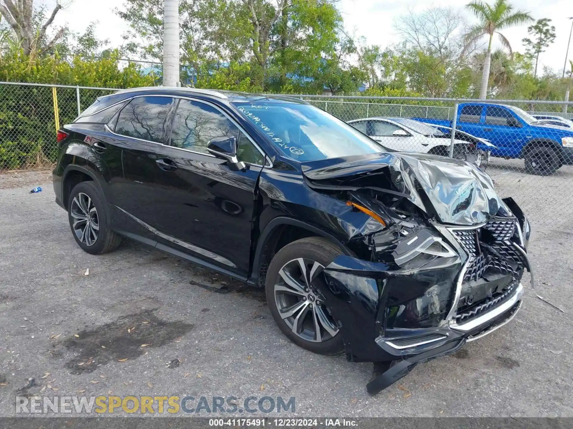 1 Photograph of a damaged car 2T2HZMAA5MC209099 LEXUS RX 350 2021
