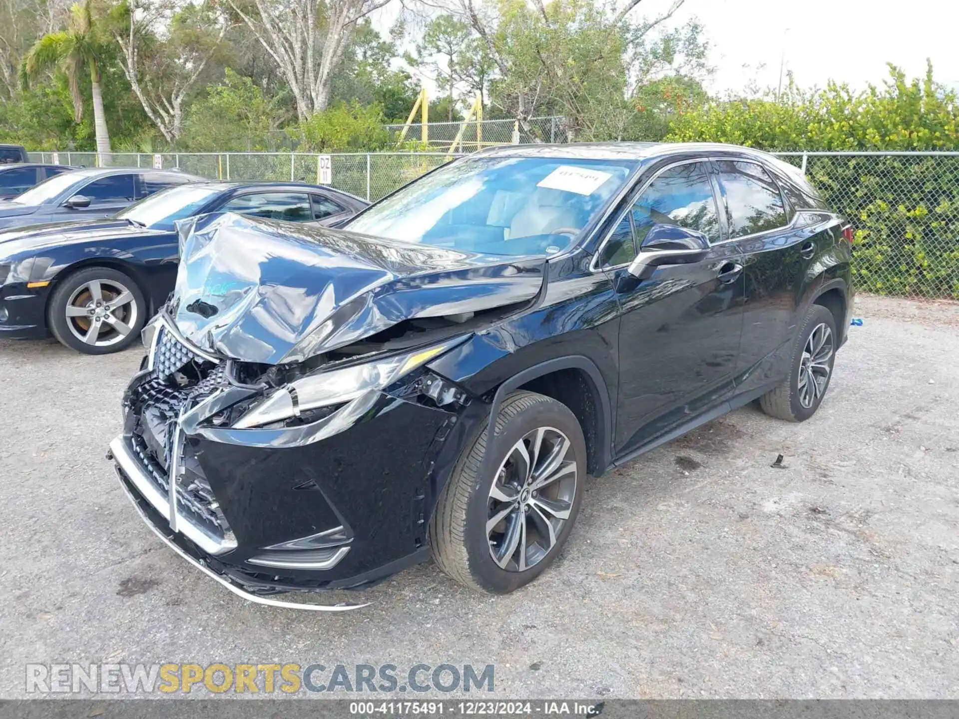 2 Photograph of a damaged car 2T2HZMAA5MC209099 LEXUS RX 350 2021