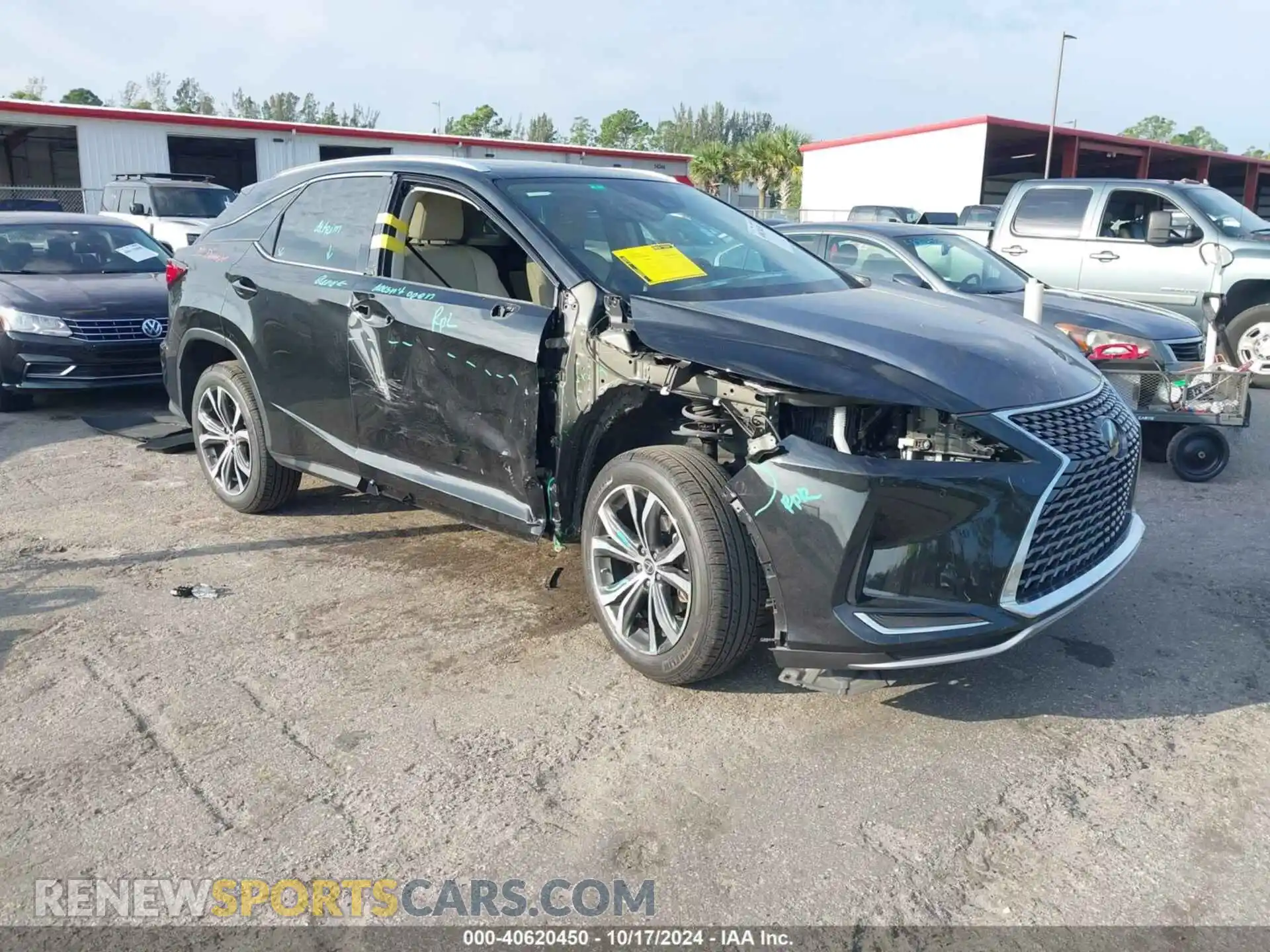 1 fotografías del automóvil dañado 2T2HZMAA5MC214657 LEXUS RX 350 2021