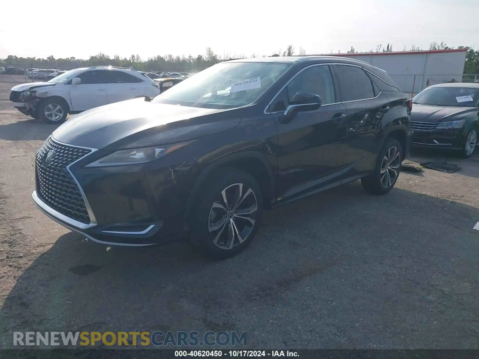 2 fotografías del automóvil dañado 2T2HZMAA5MC214657 LEXUS RX 350 2021