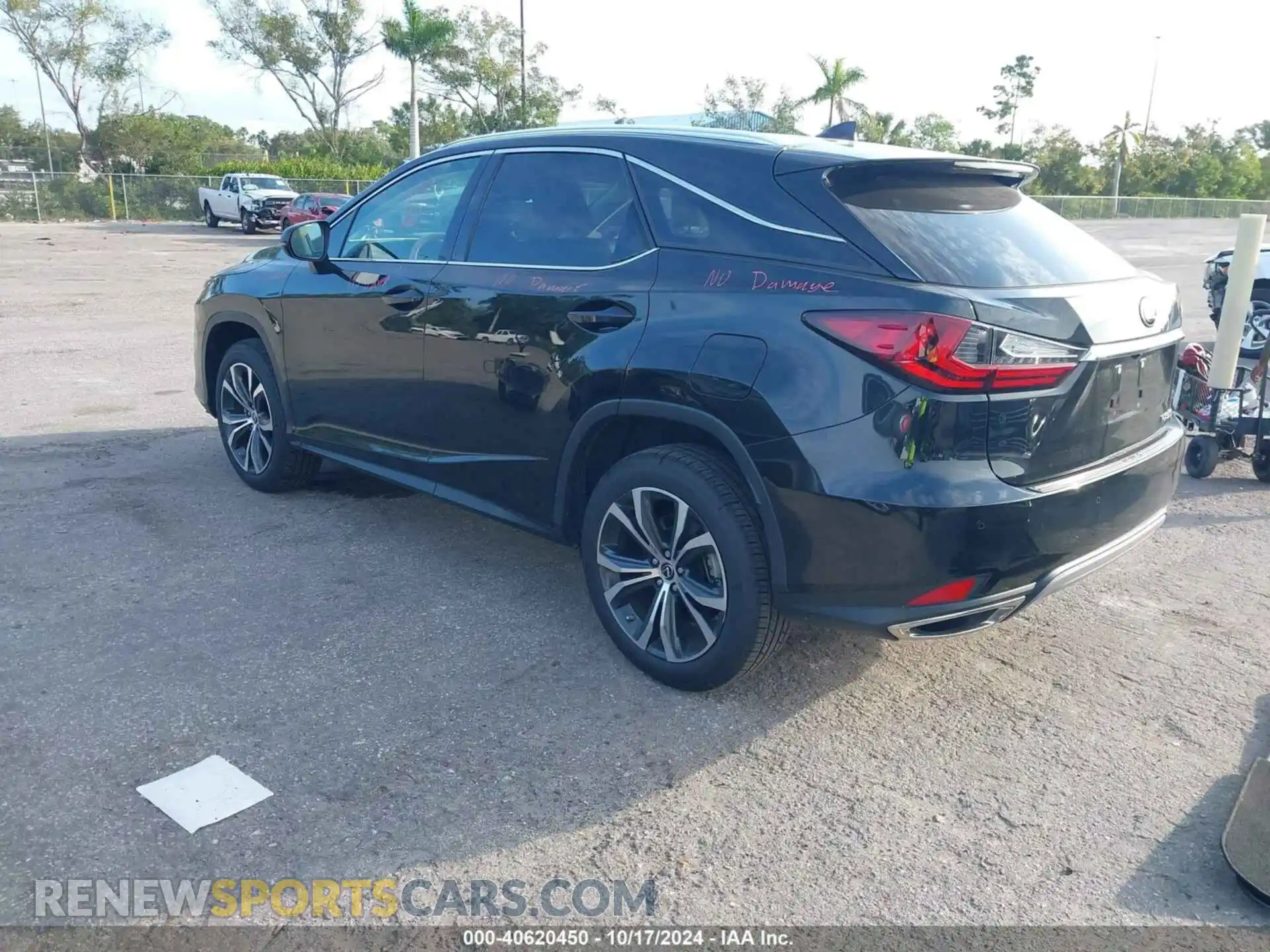 3 fotografías del automóvil dañado 2T2HZMAA5MC214657 LEXUS RX 350 2021