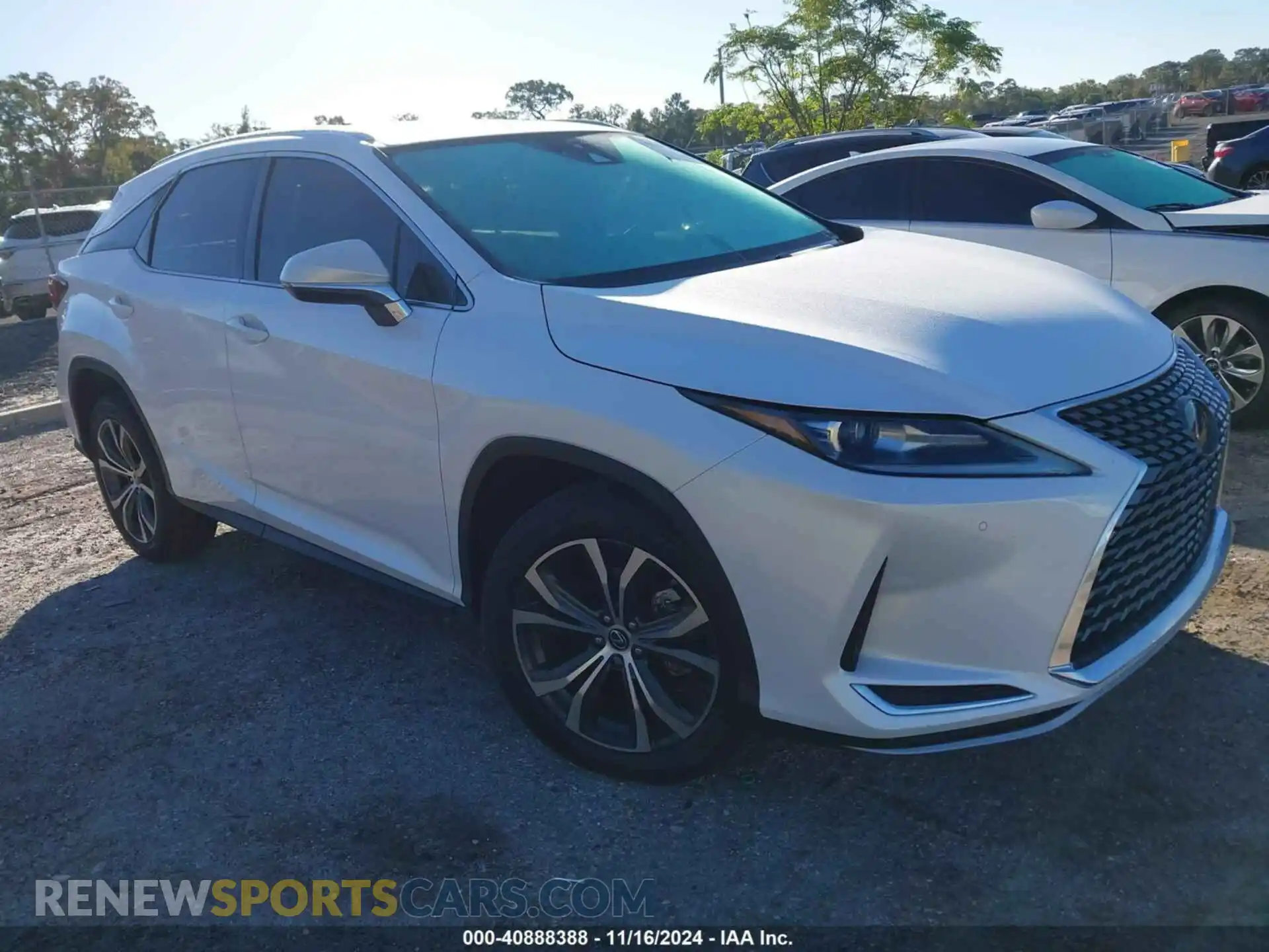 1 Photograph of a damaged car 2T2HZMAA6MC196296 LEXUS RX 350 2021