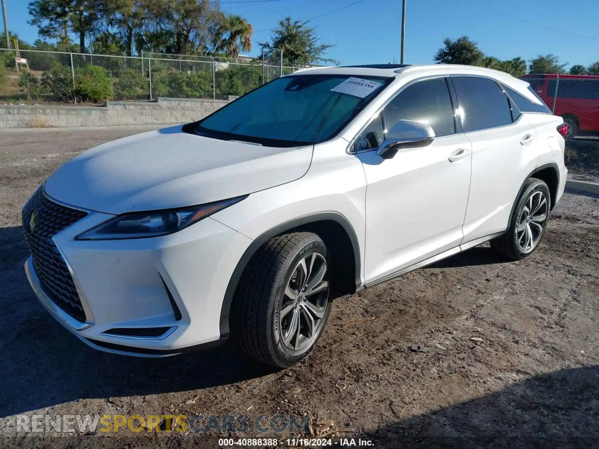 2 Photograph of a damaged car 2T2HZMAA6MC196296 LEXUS RX 350 2021
