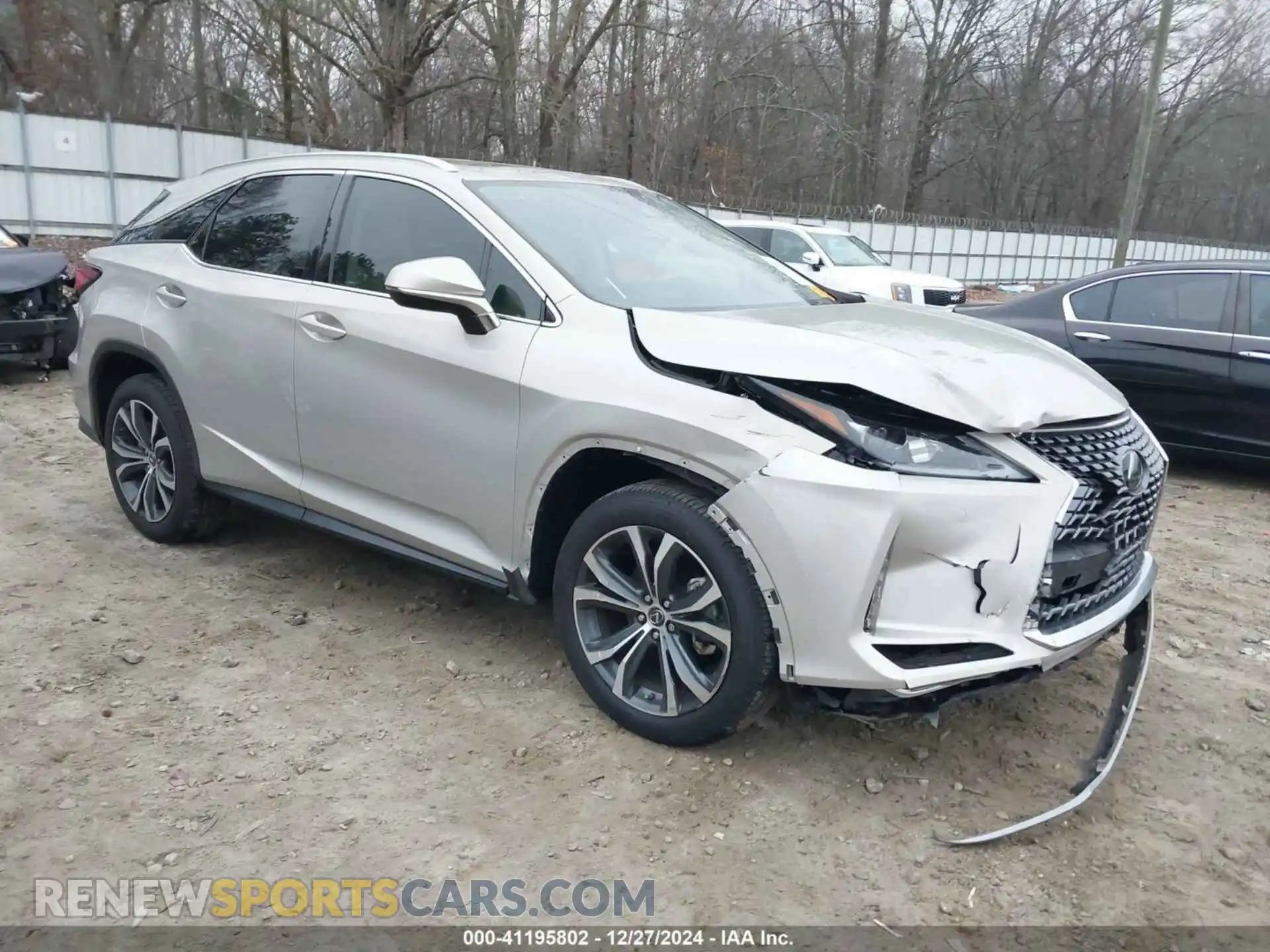 1 Photograph of a damaged car 2T2HZMAA6MC198078 LEXUS RX 350 2021