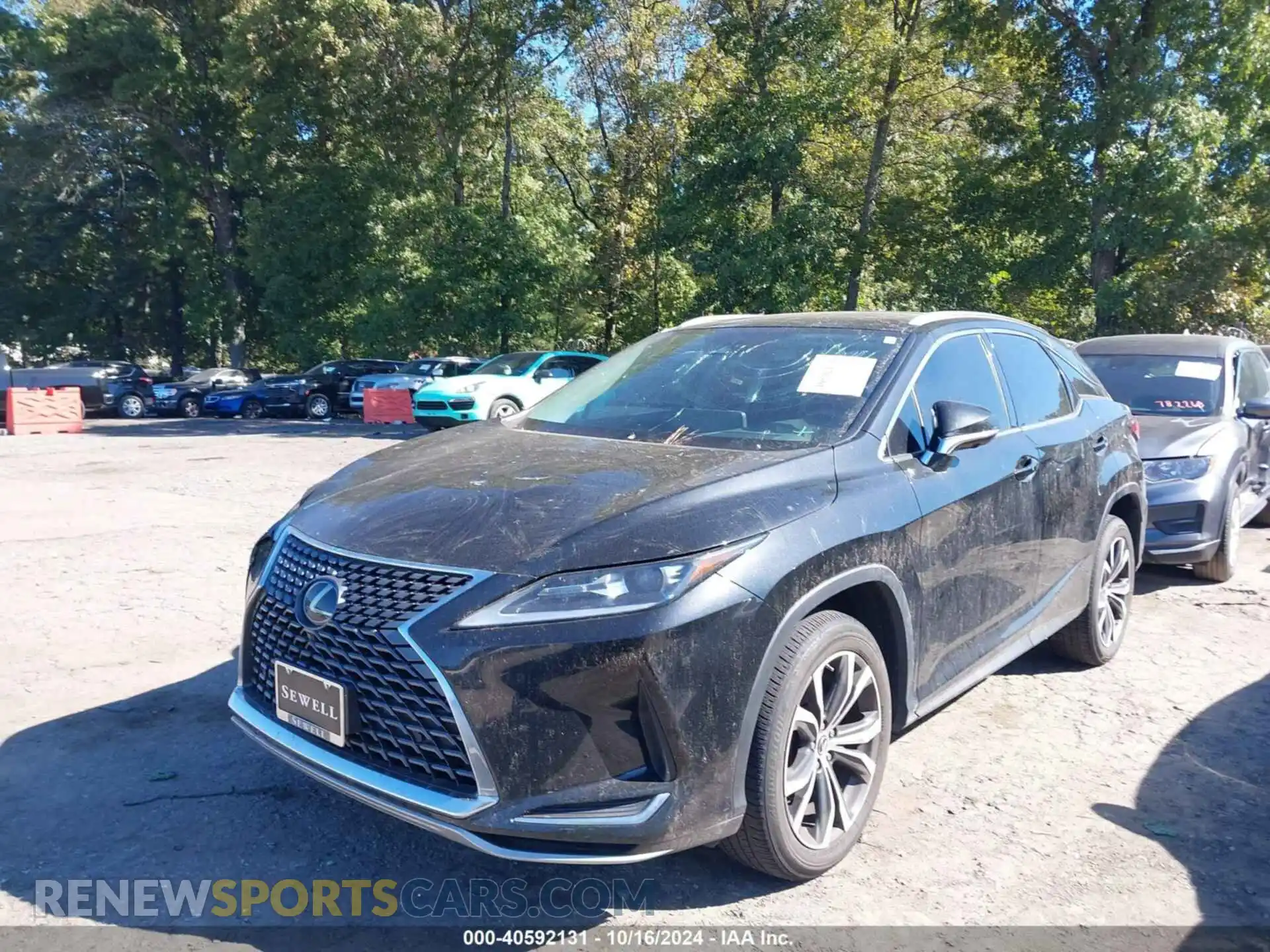 2 Photograph of a damaged car 2T2HZMAA6MC211234 LEXUS RX 350 2021