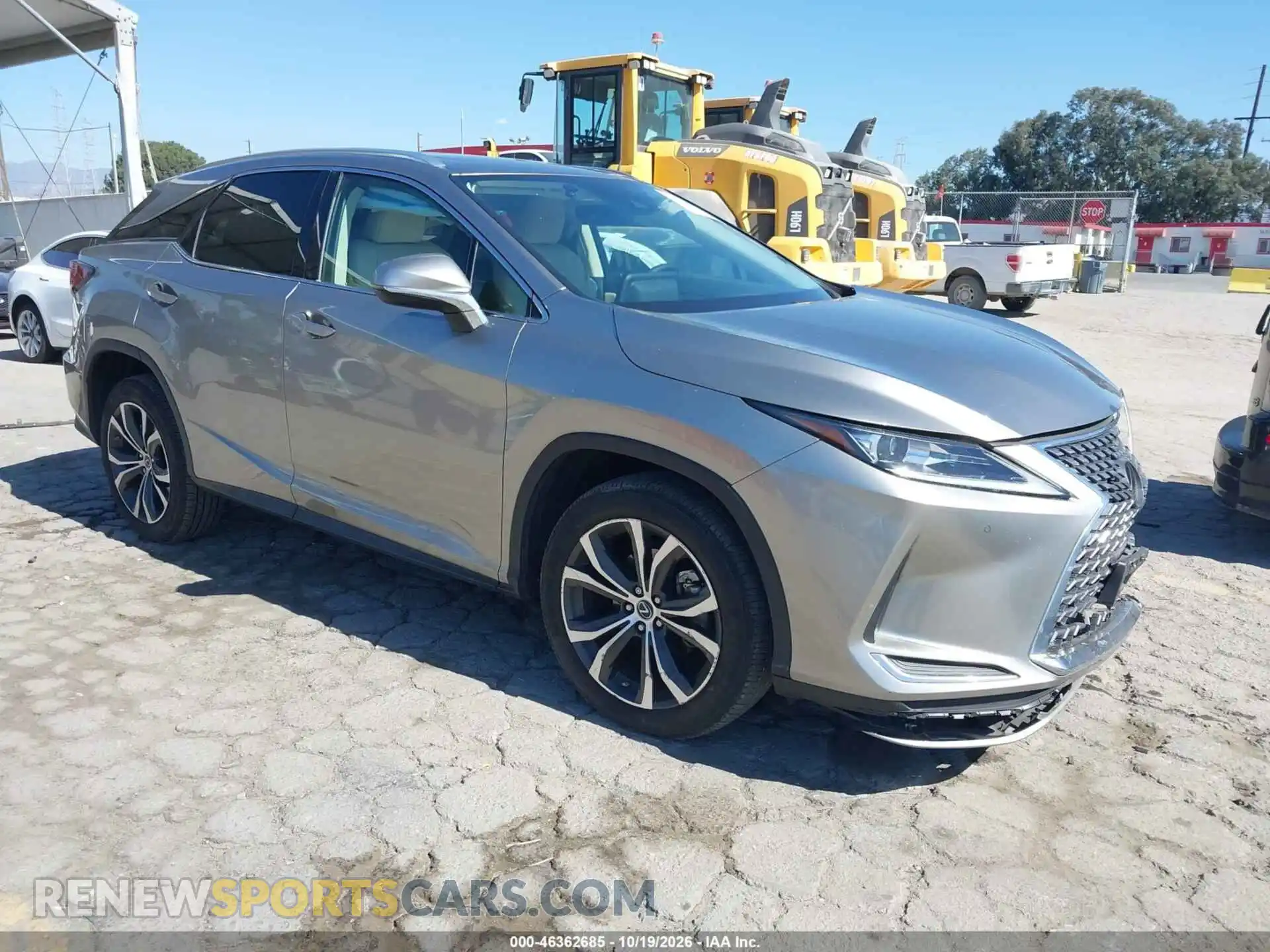1 Photograph of a damaged car 2T2HZMAA8MC217620 LEXUS RX 350 2021