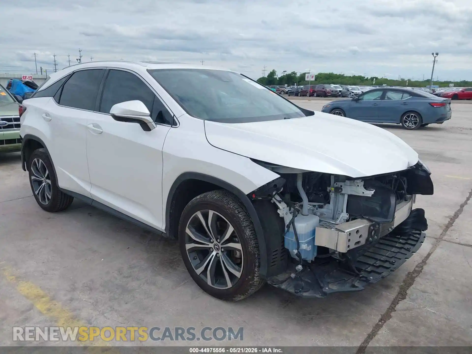 1 Photograph of a damaged car 2T2HZMAA9MC215620 LEXUS RX 350 2021
