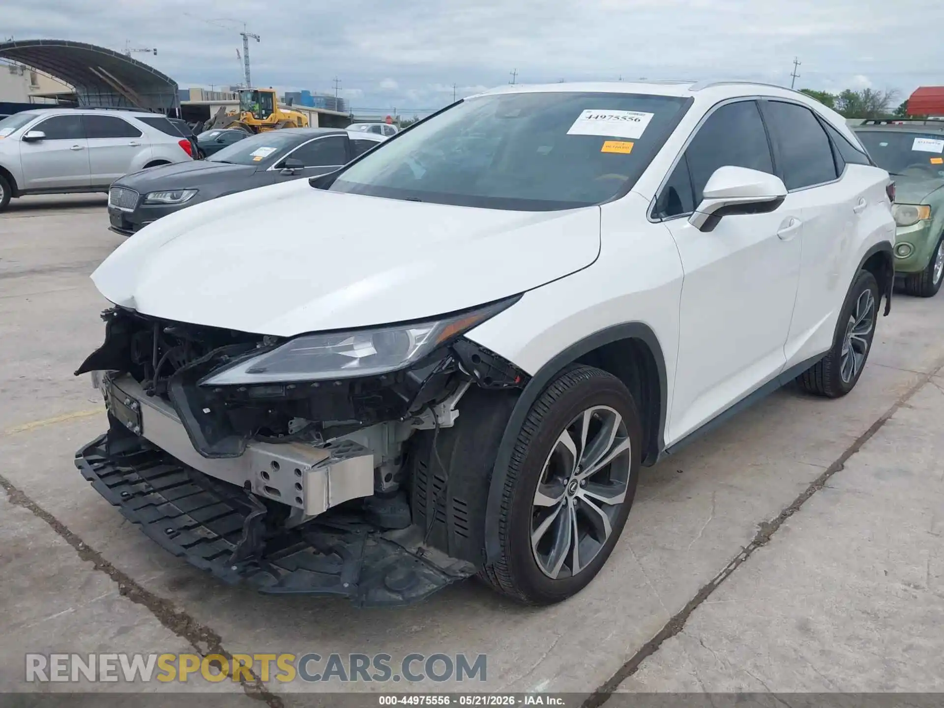 2 Photograph of a damaged car 2T2HZMAA9MC215620 LEXUS RX 350 2021