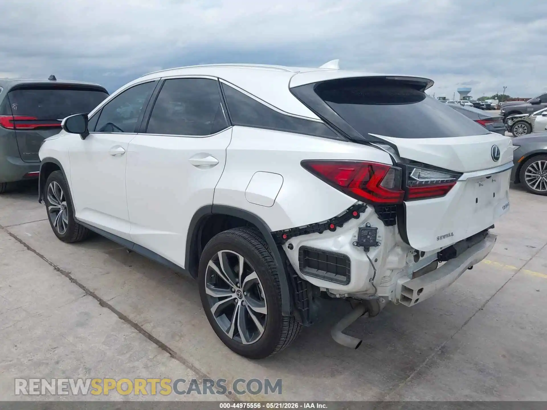3 Photograph of a damaged car 2T2HZMAA9MC215620 LEXUS RX 350 2021
