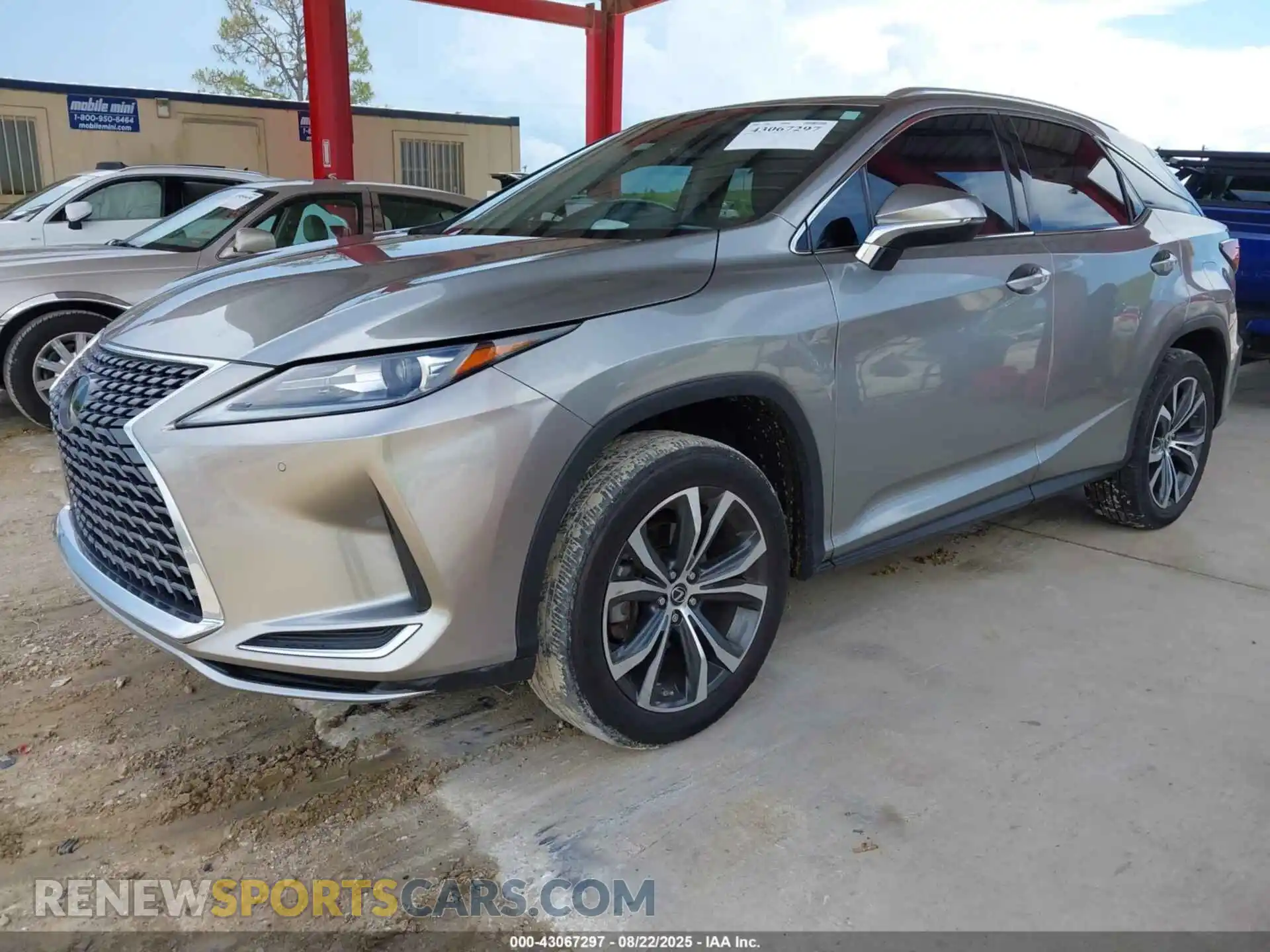 2 Photograph of a damaged car 2T2HZMAAXMC188069 LEXUS RX 350 2021