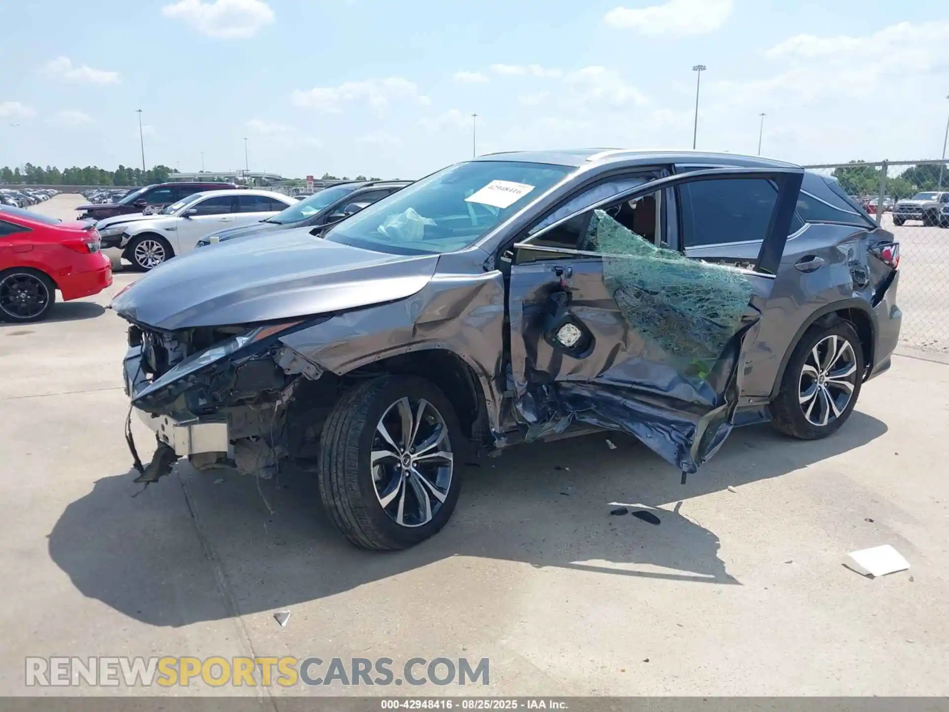 2 Photograph of a damaged car 2T2HZMAAXMC200625 LEXUS RX 350 2021