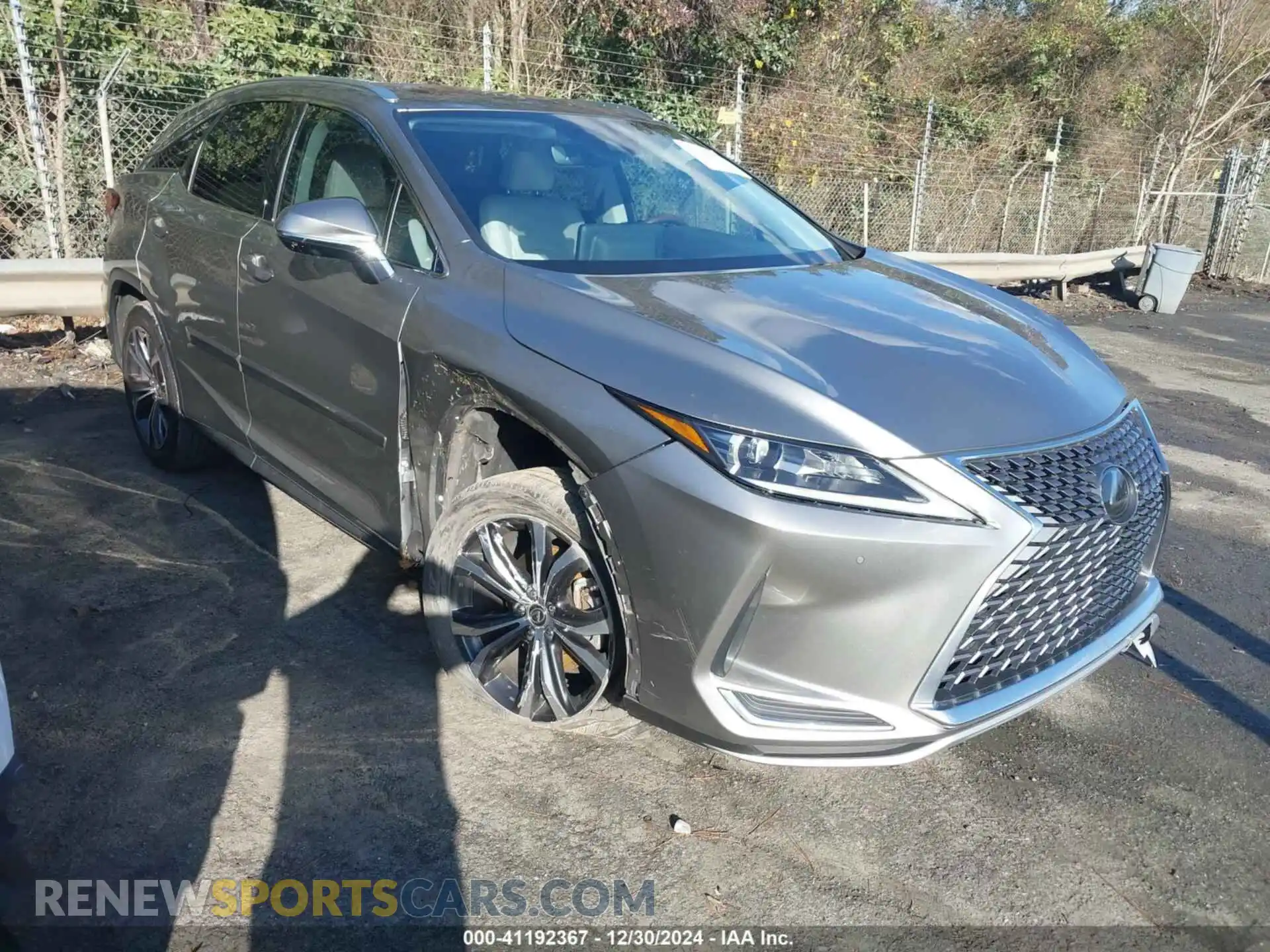 1 Photograph of a damaged car 2T2HZMAAXMC211740 LEXUS RX 350 2021