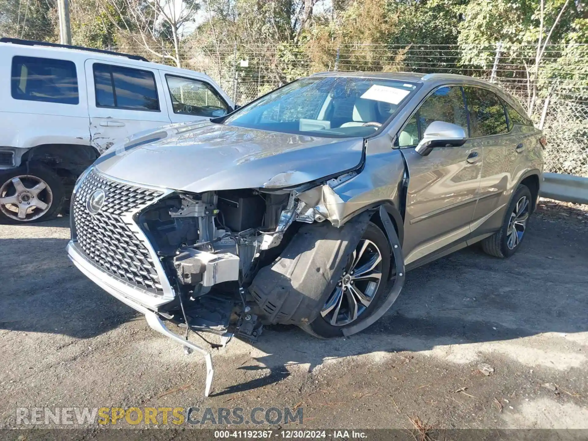 2 Photograph of a damaged car 2T2HZMAAXMC211740 LEXUS RX 350 2021