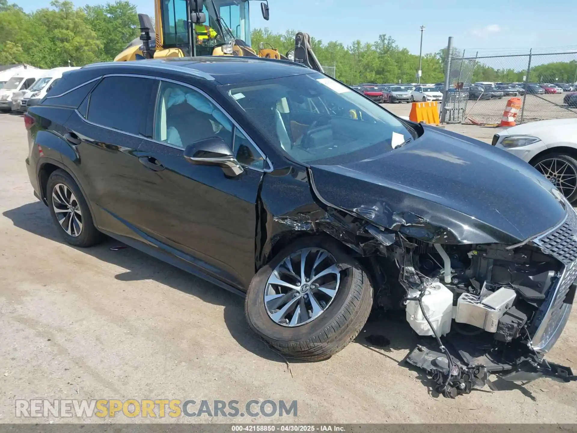 1 Photograph of a damaged car 2T2HZMDA1MC260014 LEXUS RX 350 2021