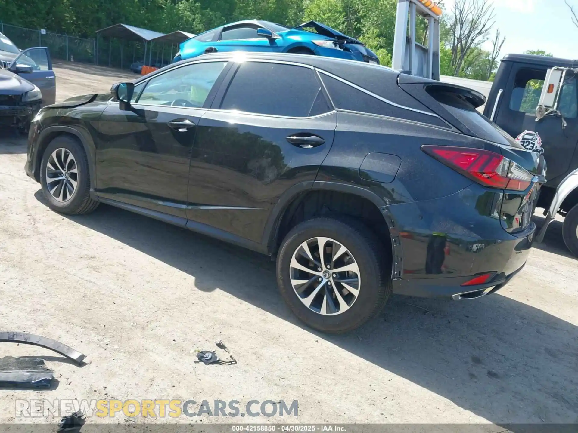 3 Photograph of a damaged car 2T2HZMDA1MC260014 LEXUS RX 350 2021