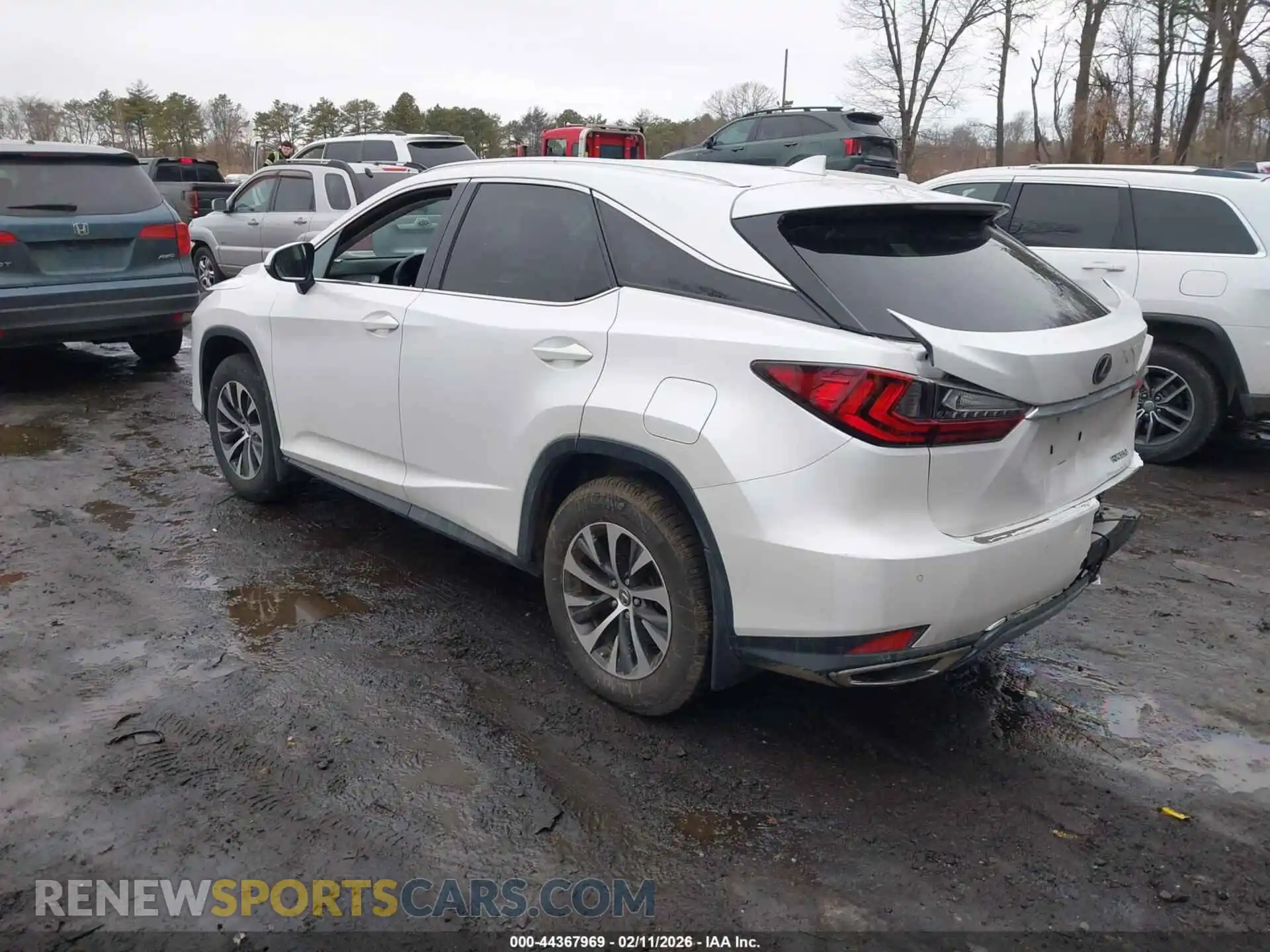 3 Фотография поврежденного автомобиля 2T2HZMDA1MC273426 LEXUS RX 350 2021