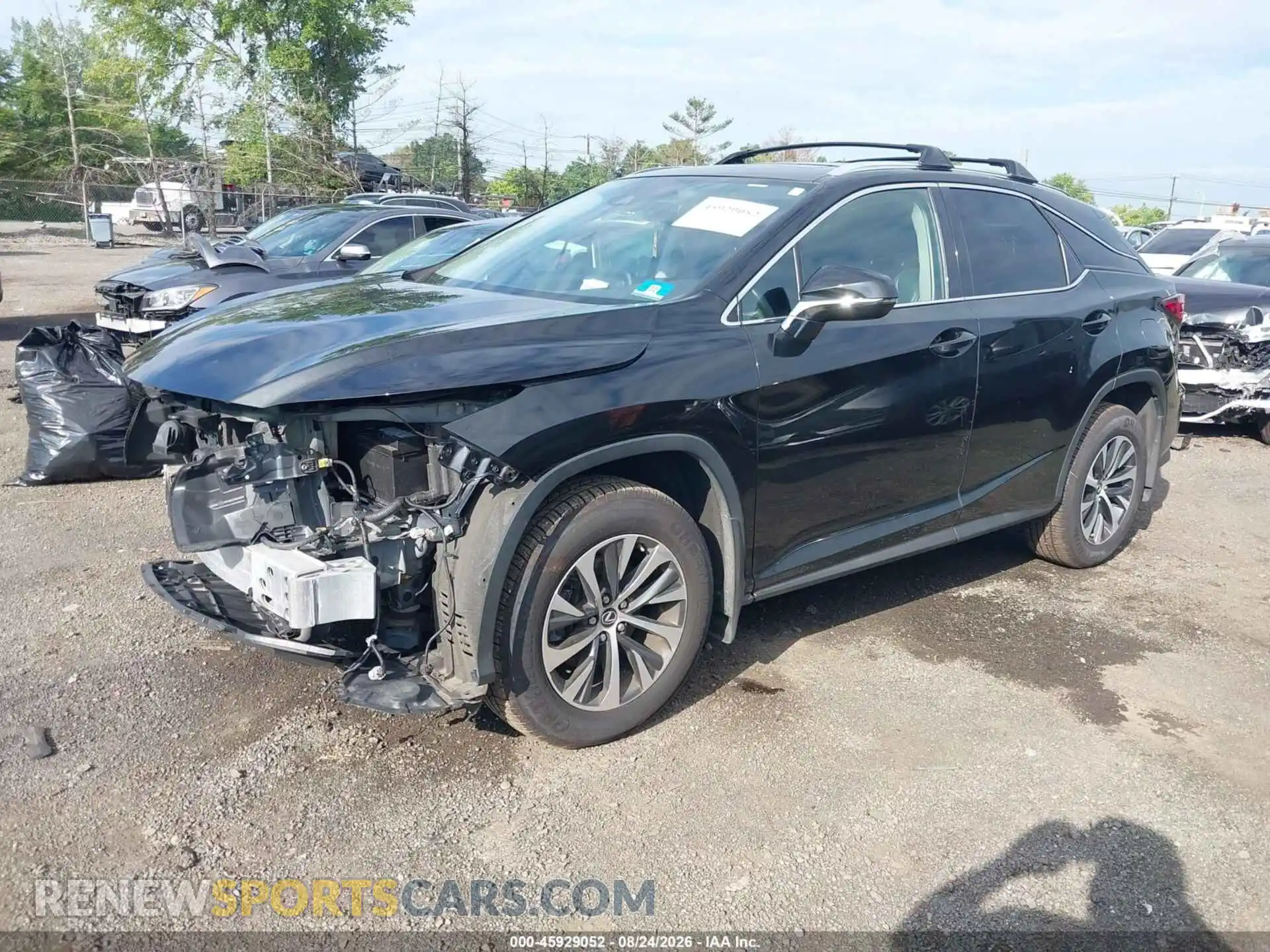 2 Photograph of a damaged car 2T2HZMDA2MC261530 LEXUS RX 350 2021