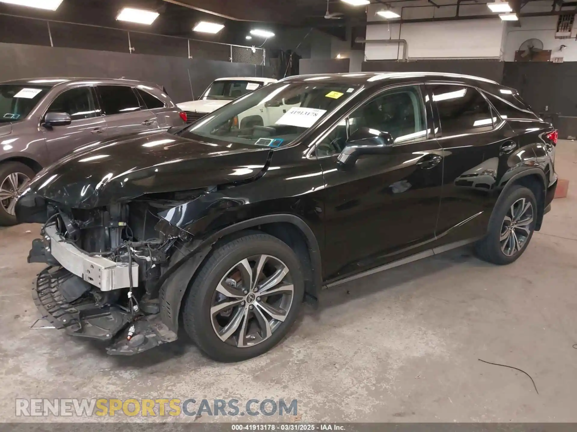 2 Photograph of a damaged car 2T2HZMDA2MC279445 LEXUS RX 350 2021