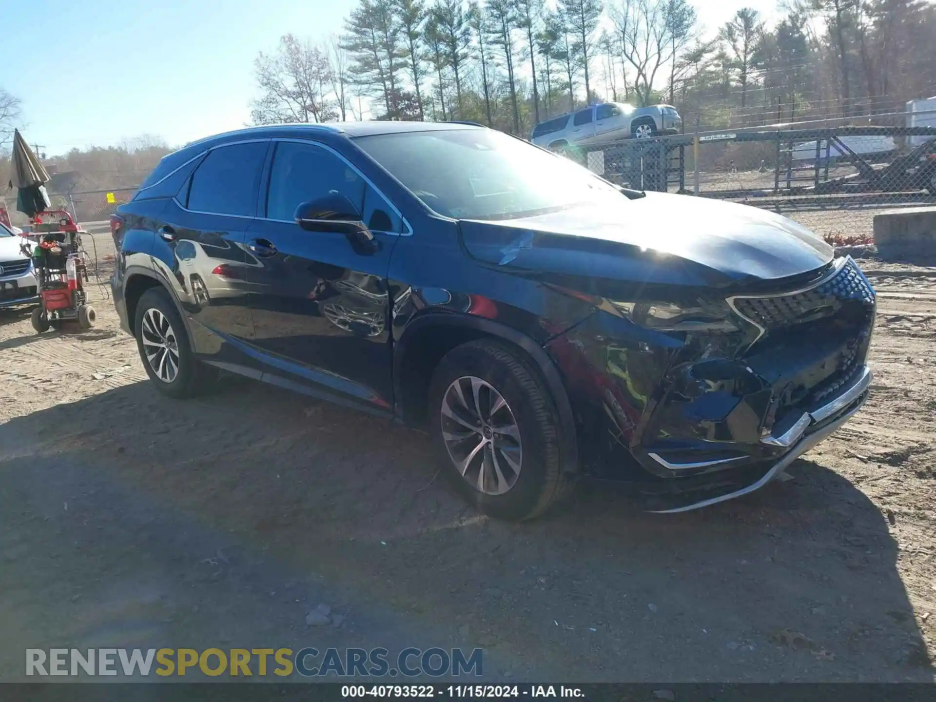 1 Photograph of a damaged car 2T2HZMDA2MC279638 LEXUS RX 350 2021